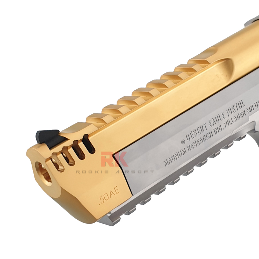 Cybergun / WE Desert Eagle L6 .50AE GBB (Silver/Gold)