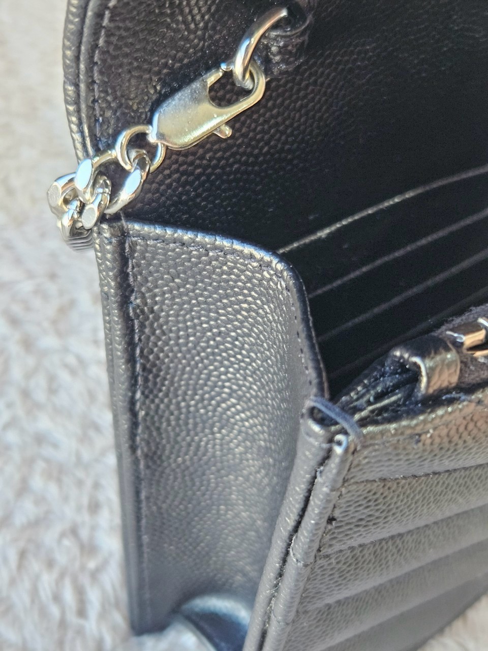 YSL WOC 7.5 สีดำอะไหล่เงิน