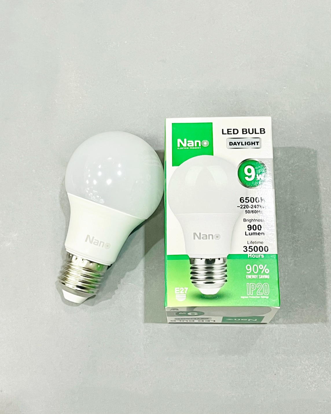 หลอด LED Bulb แสงขาว Nano