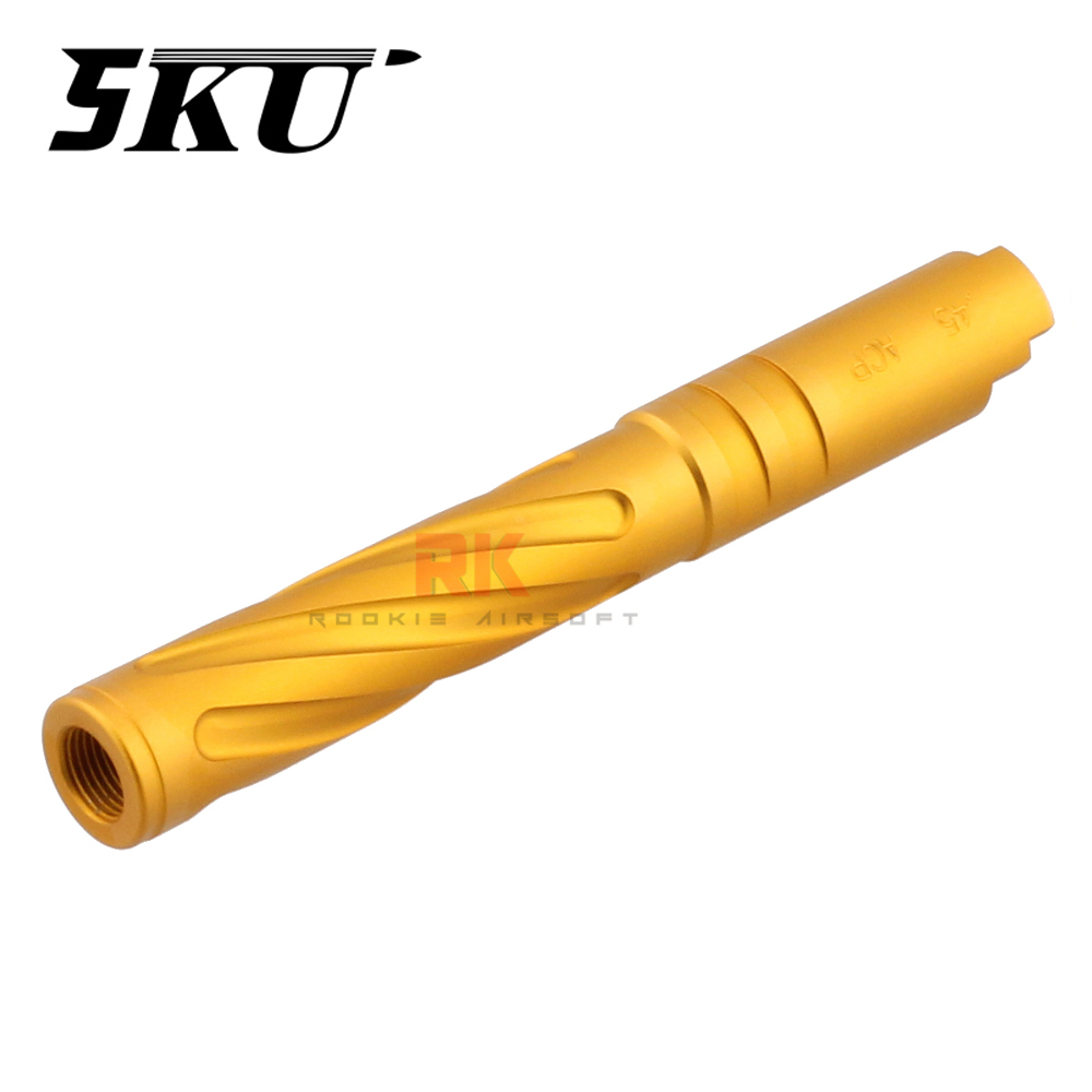 5KU Aluminum Tornado Fixed Outer Barrel for Marui Hi-CAPA 5.1 (GB-521)