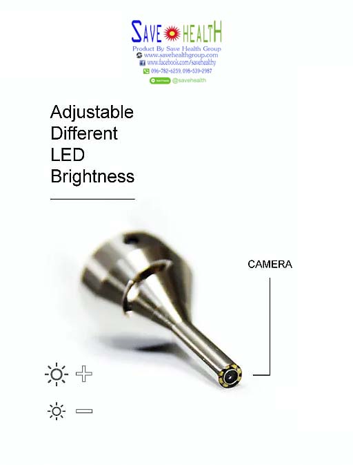 ชุดตรวจหู แบบจอภาพ ดิจิตอล Digital Otoscope รุ่น:Lemon-100