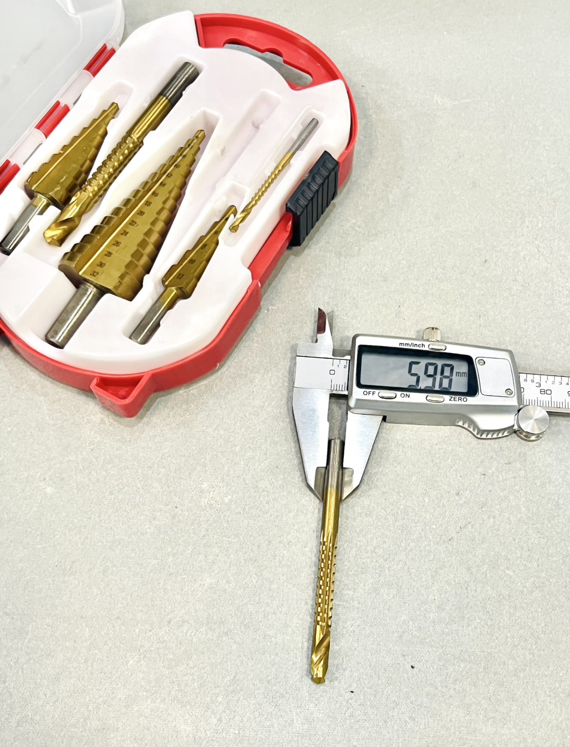 ดอกสว่านสเต็ป(ดอกขยายรู) 6ตัวชุด รุ่นกล่อง