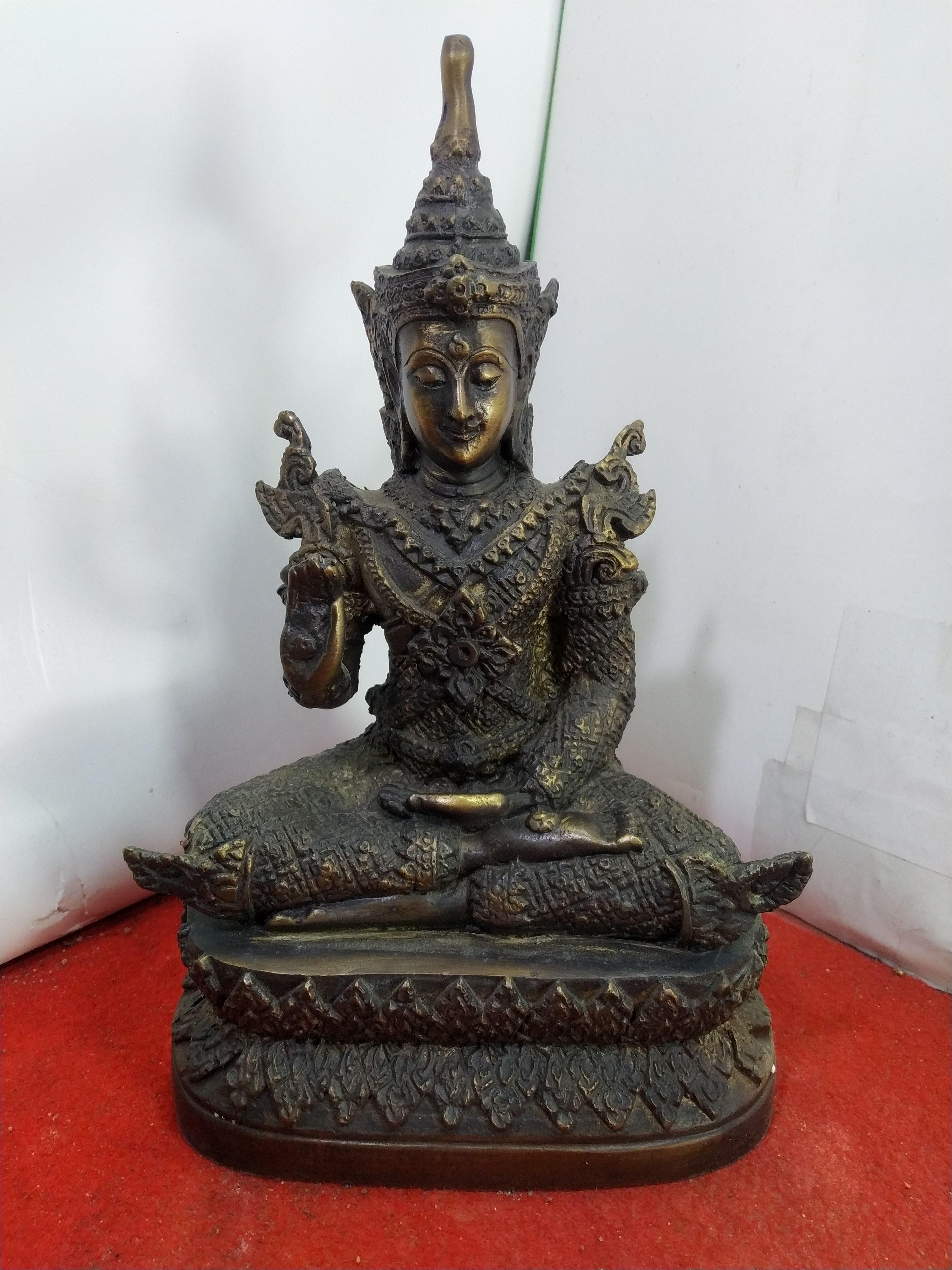 พระพุทธมหาจักรพรรดิ์เศรษฐี หรือ พระศรีอริยเมตไตรย ปางประทานพร หน้าตัก 5 นิ้ว