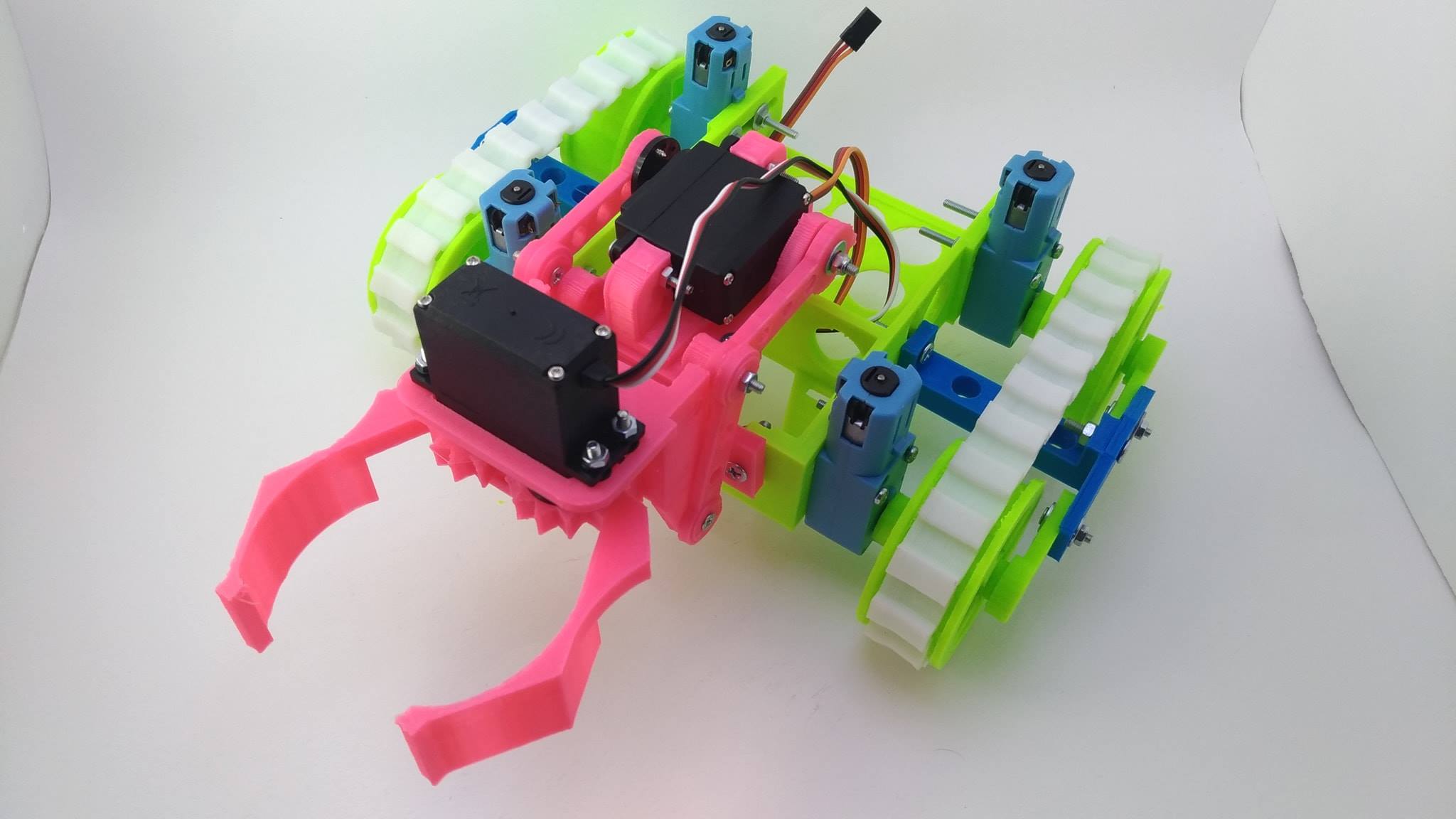 ชุดโครงสร้างหุ่นยนต์สายพาน Ex