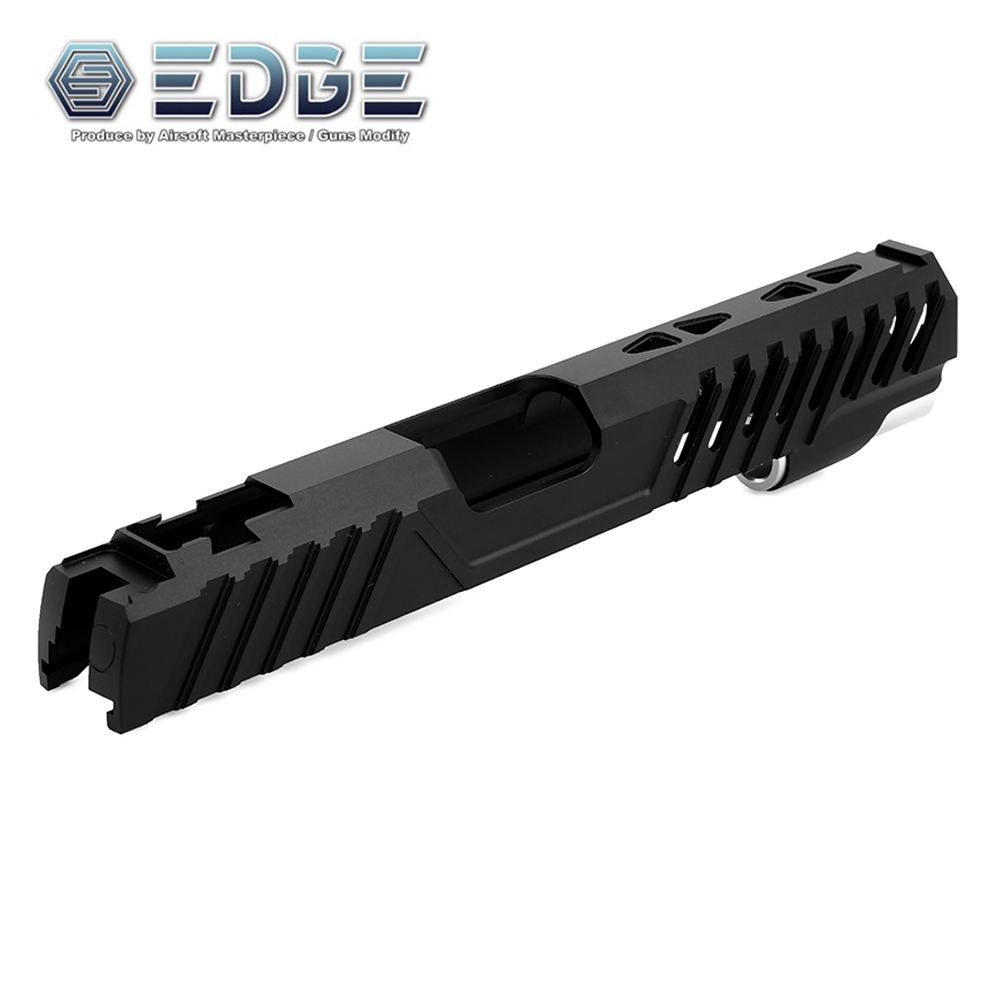 EDGE Custom "RAZOR" Aluminum Standard Slide for Hi-CAPA / 1911 (Black)