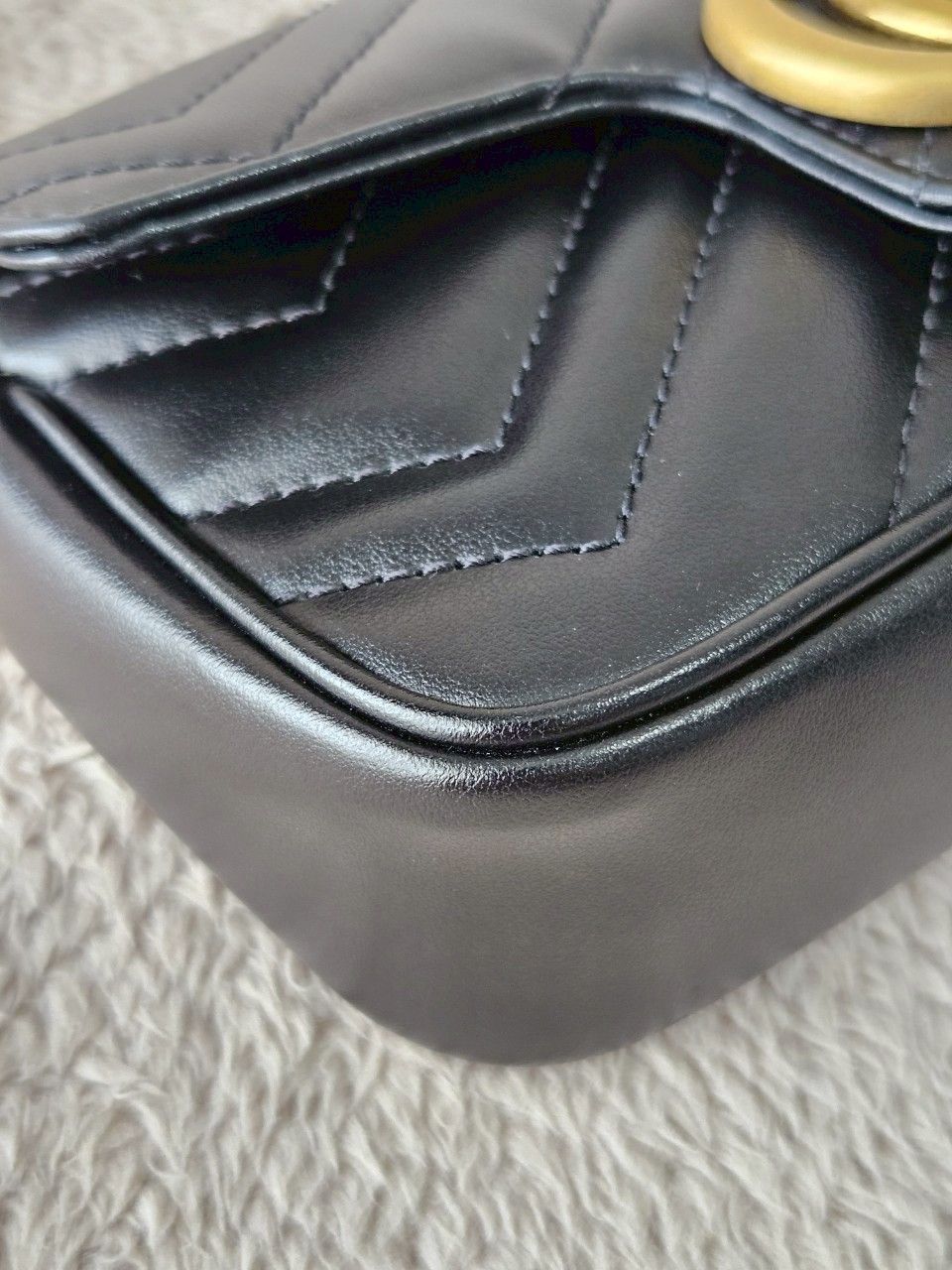 Gucci Marmont Super Mini สีดำ