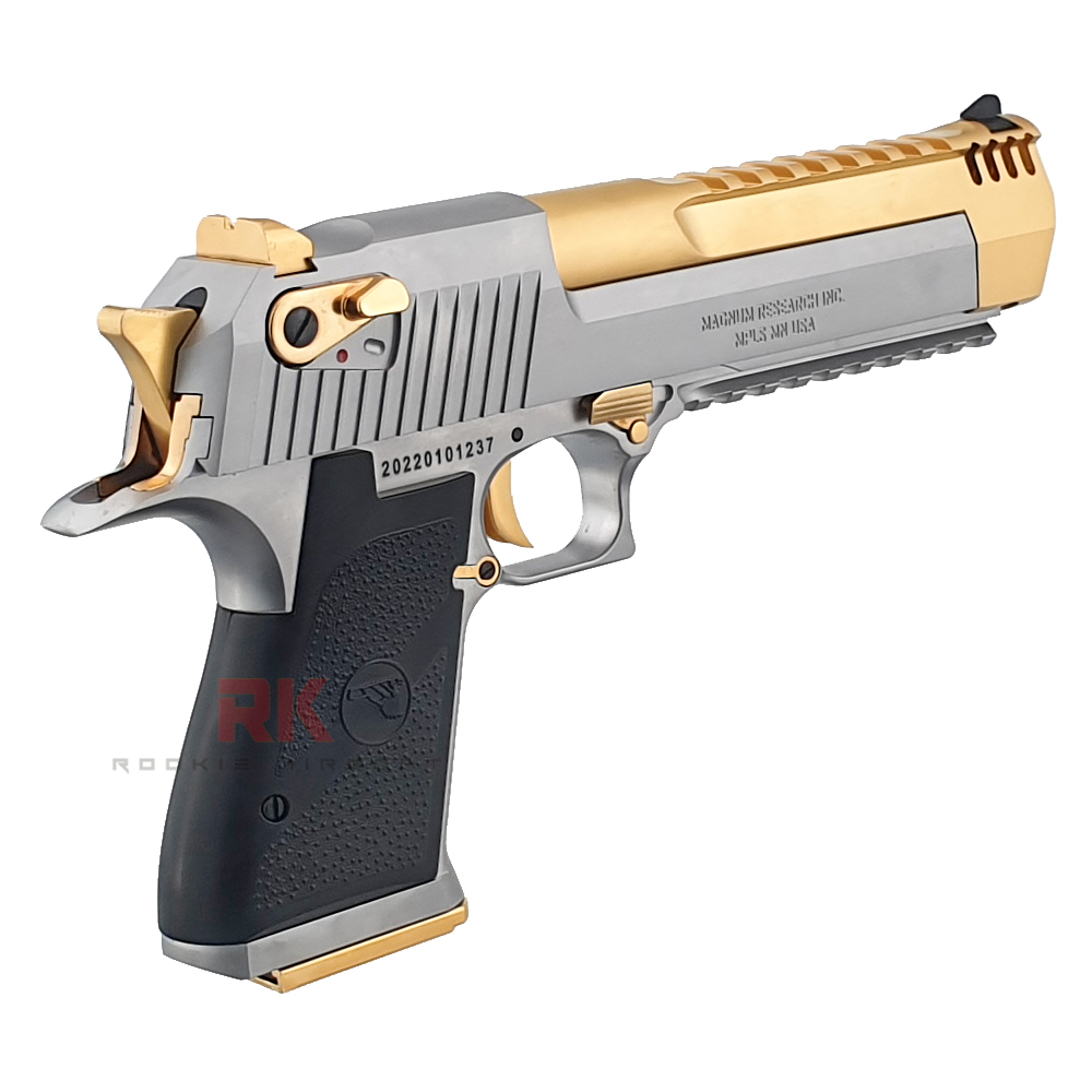 Cybergun / WE Desert Eagle L6 .50AE GBB (Silver/Gold)