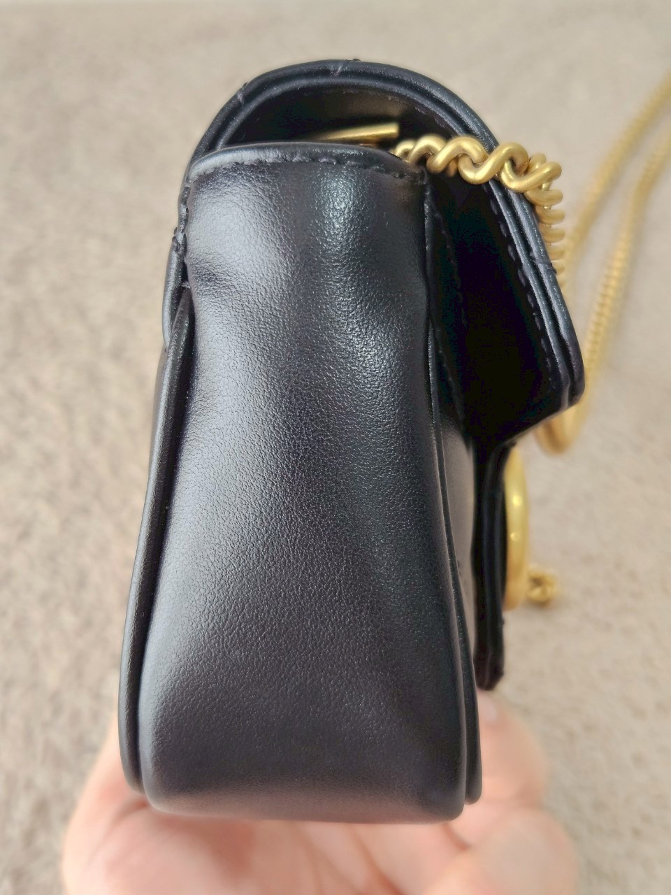 Gucci Marmont Super Mini สีดำ