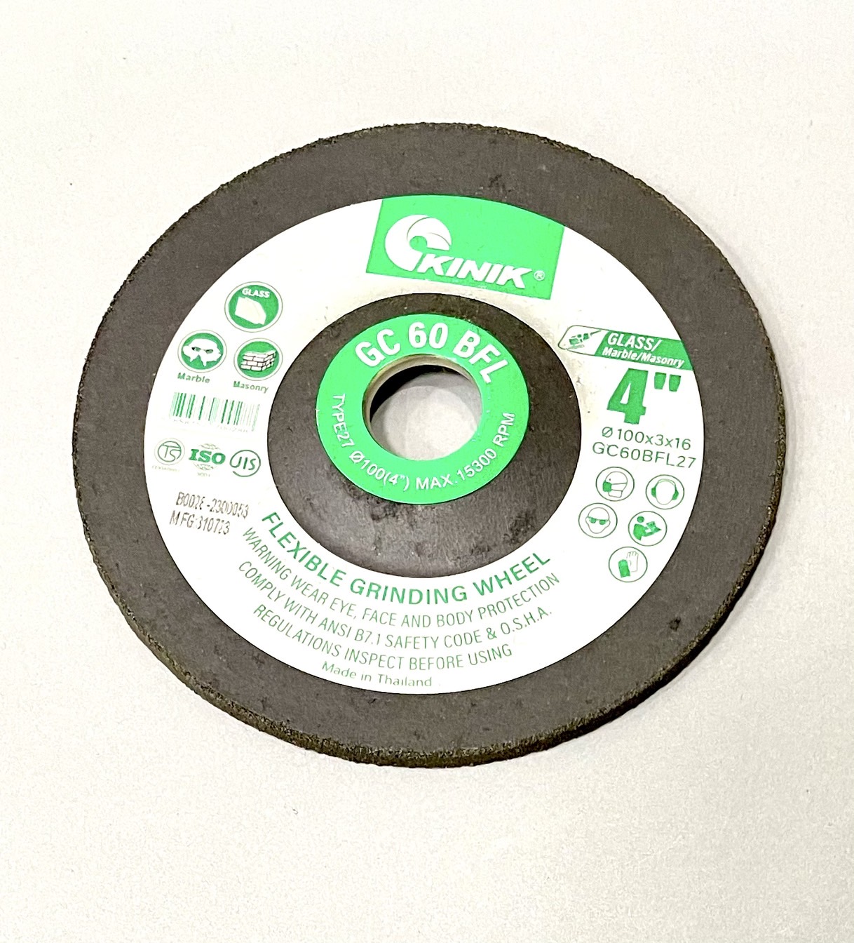 ใบเจียร์หิน-กระจก GC-60 KINIK
