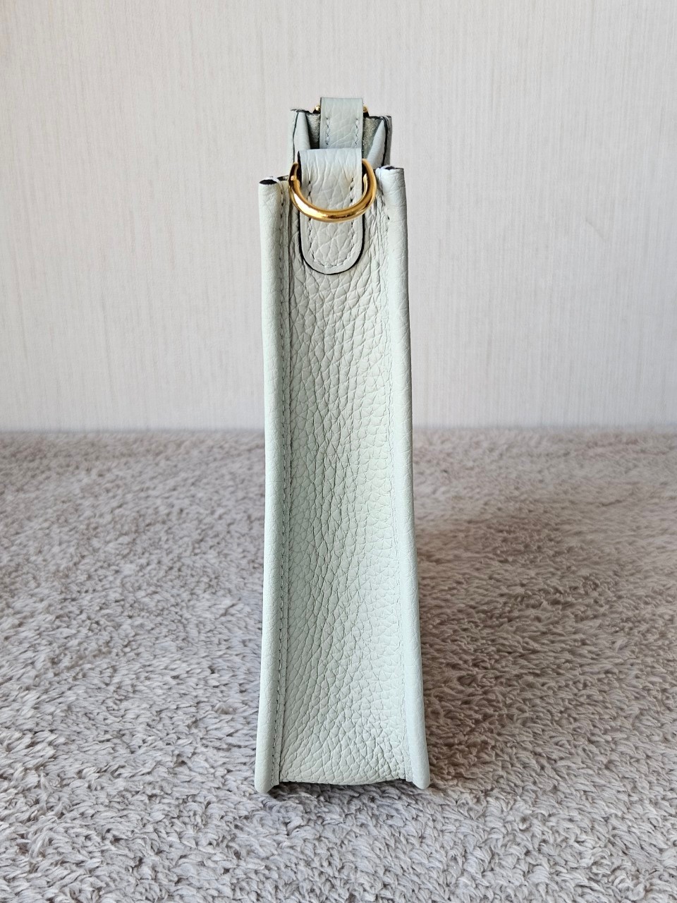 Hermes Evelyne mini size16 stamp B (2023) สี Gris Neve