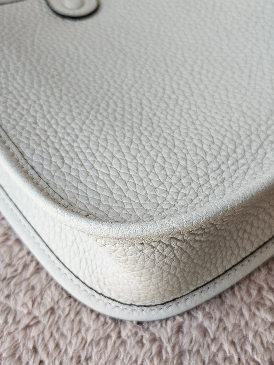 Hermes Evelyne mini size16 stamp B (2023) สี Gris Neve