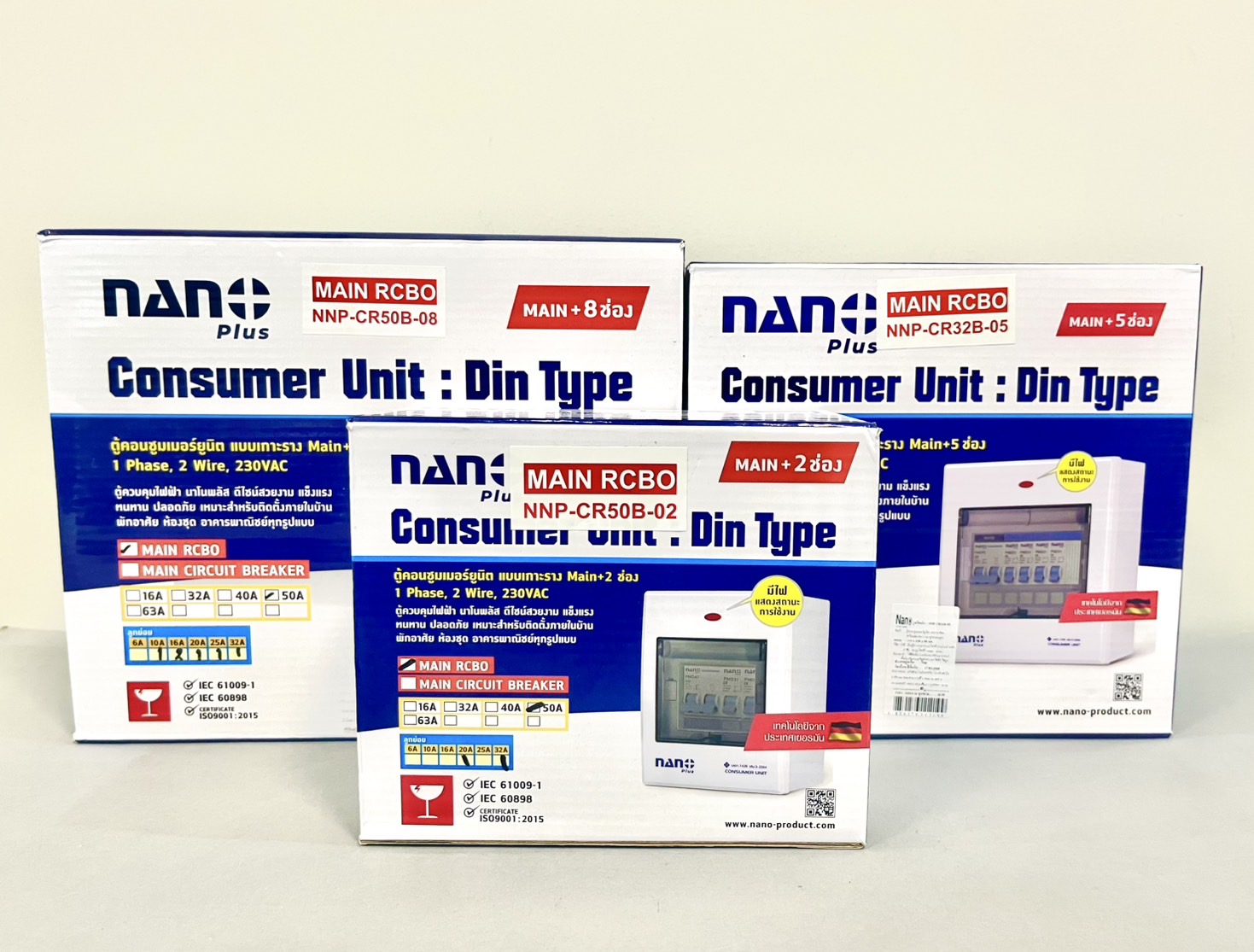 ตู้คอนซูเมอร์สำเร็จรูป Nano