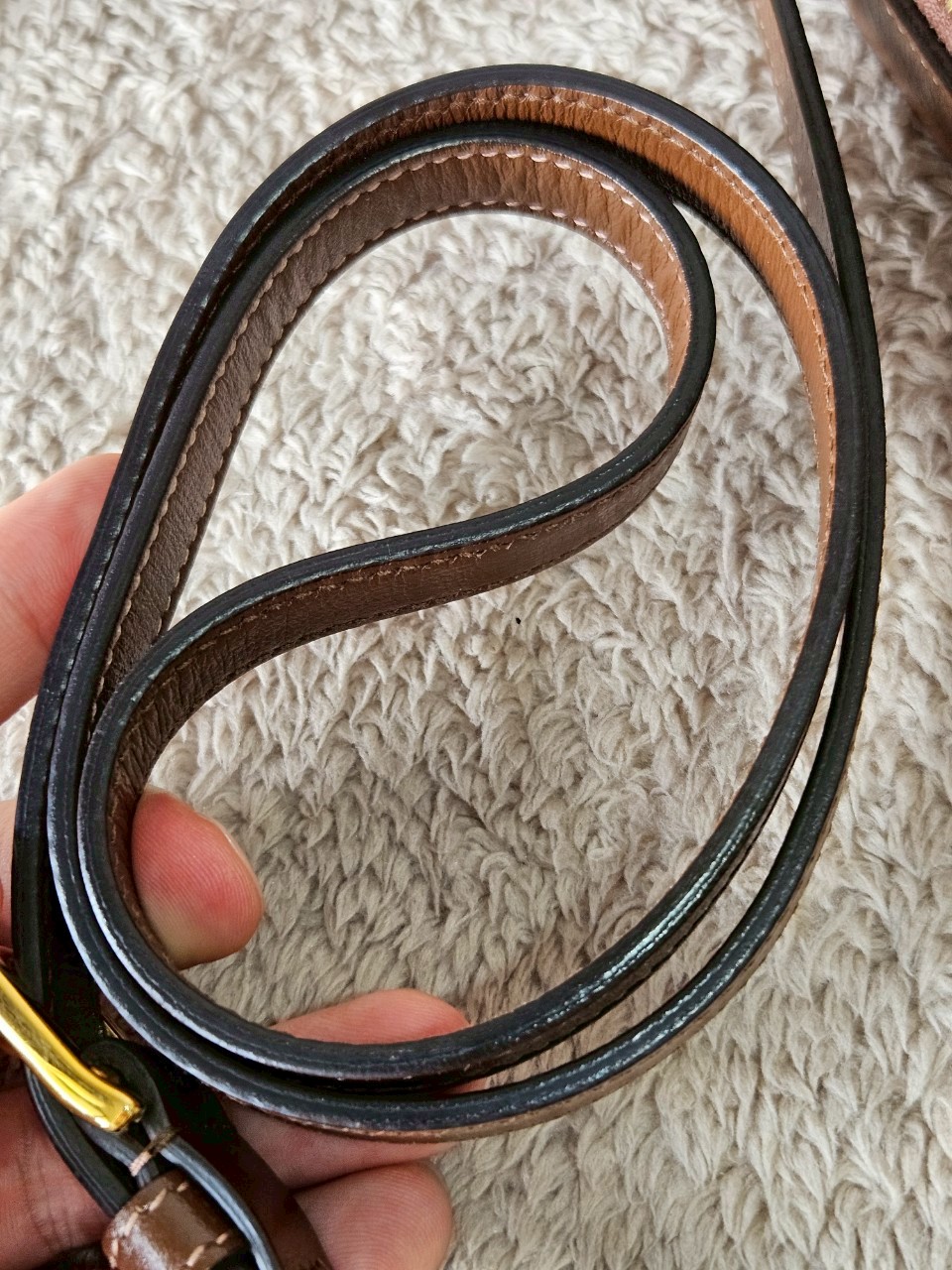 Gucci Horsebit Small Camera Brown