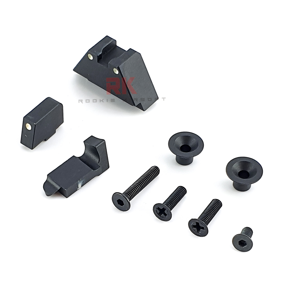 EMG / G&P Strike Industries Licensed ARK-17 Slide Set for Marui / WE G17 Gen3 (Black)