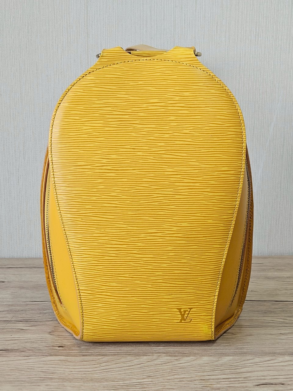LV Yellow Epi Mabillon Backpack