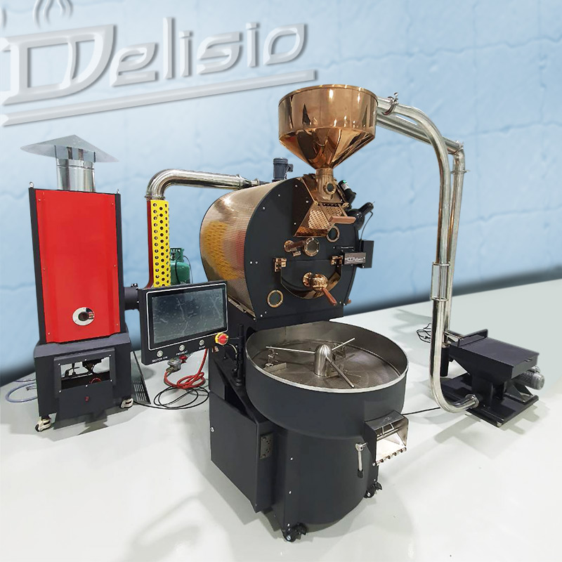เครื่องคั่วกาแฟ ดีลิซิโอ้ 12 กิโลกรัม เครื่องคั่วอุตสาหกรรม