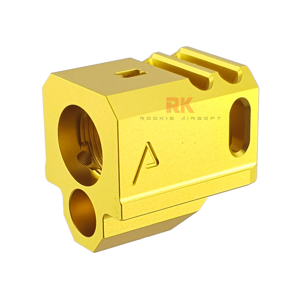 RWA Agency Arms 417 Dual Port Compensator (14mm CCW) - Gold