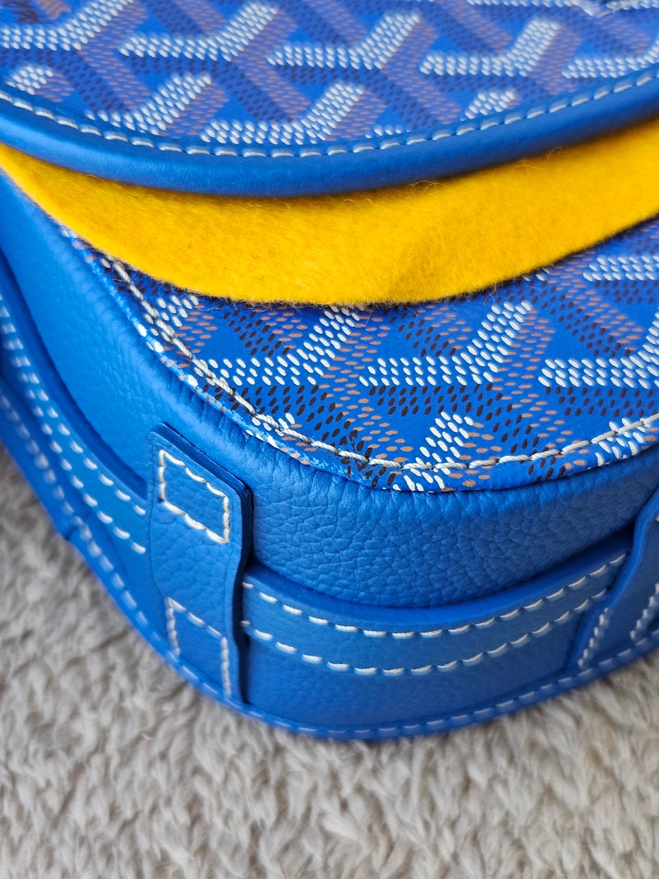 Goyard Belvedere PM sky blue