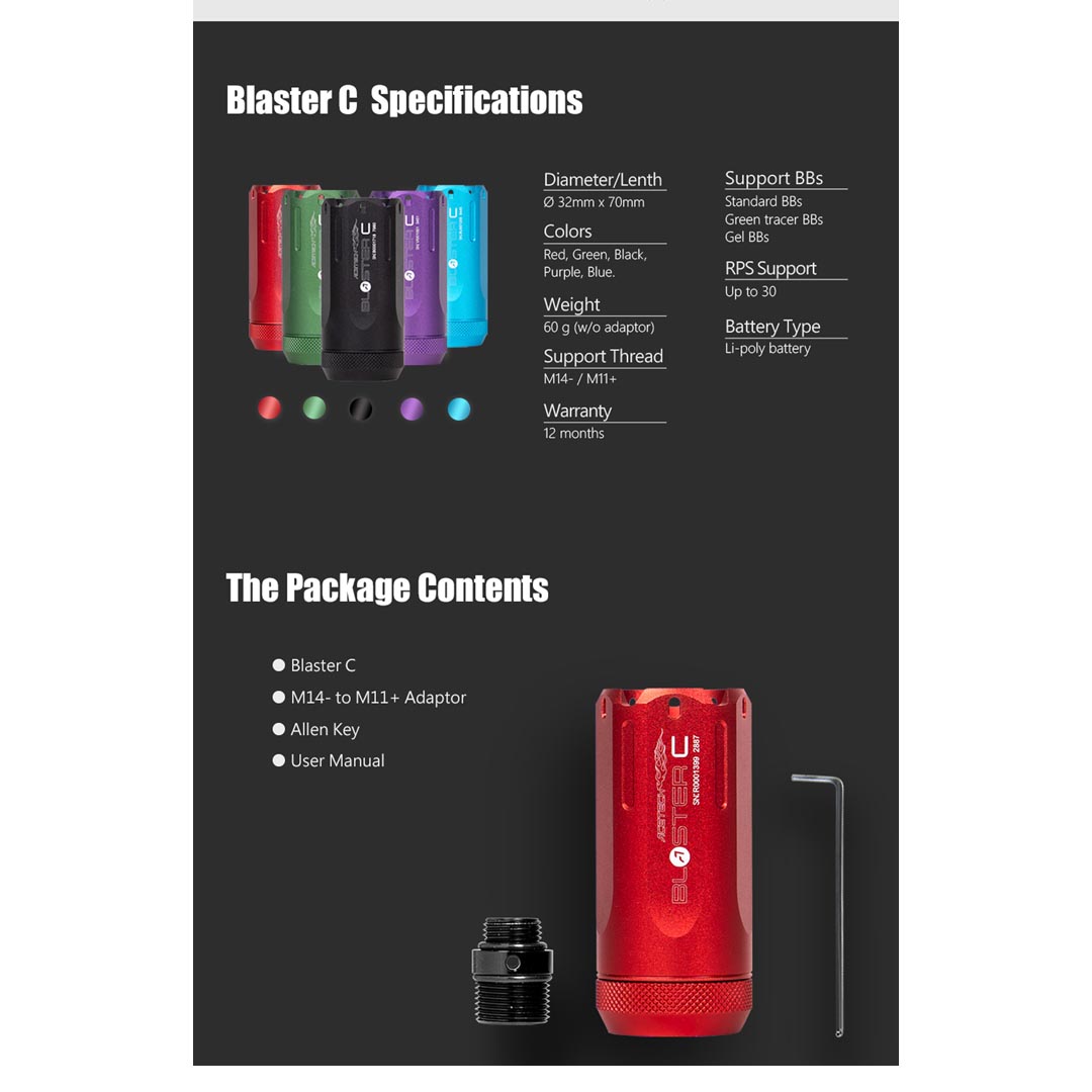 ACETECH Blaster C Tracer Unit