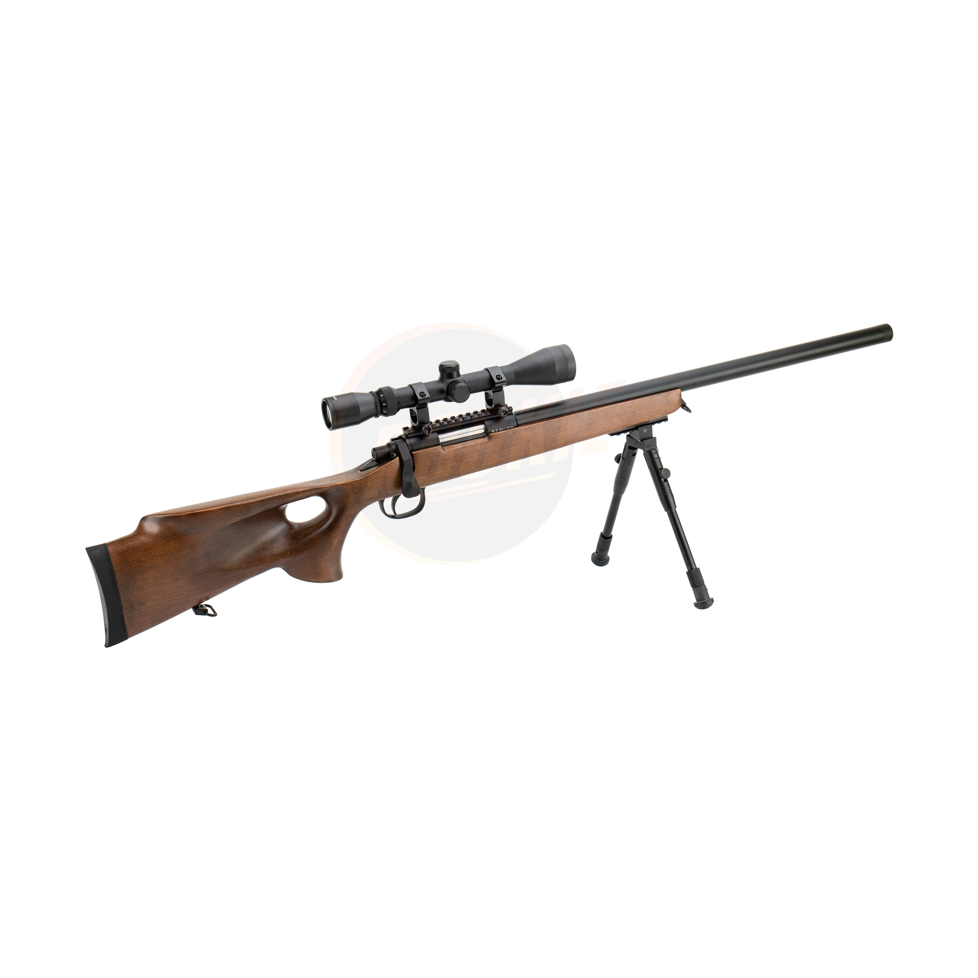 Double Bell 204-1 VSR-10 Varmint Thumbhole Air Cocking - Real Wood