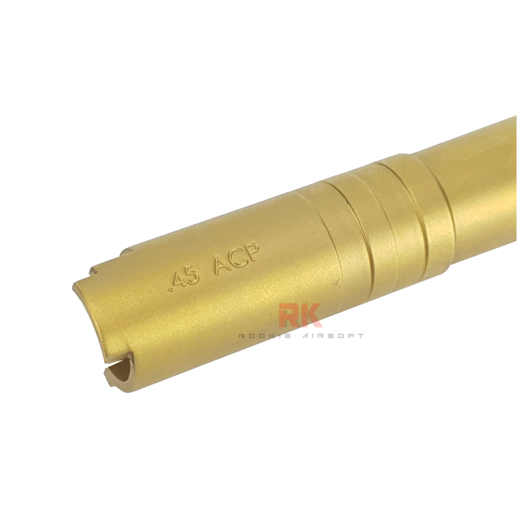 5KU Stainless Steel Threaded Outer Barrel .45 ACP For Marui Hi-CAPA 5.1 (Gold)