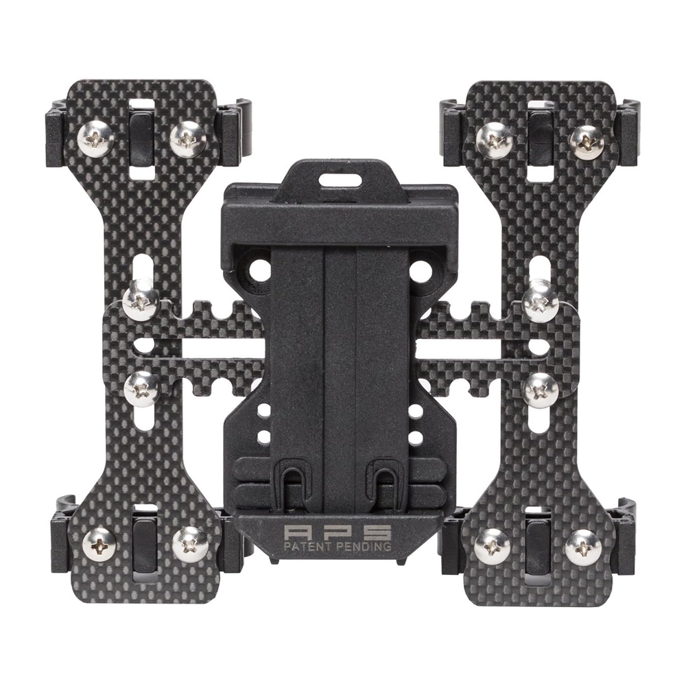 APS Quad-load X 2 Shotshells Caddy System with Belt Loop