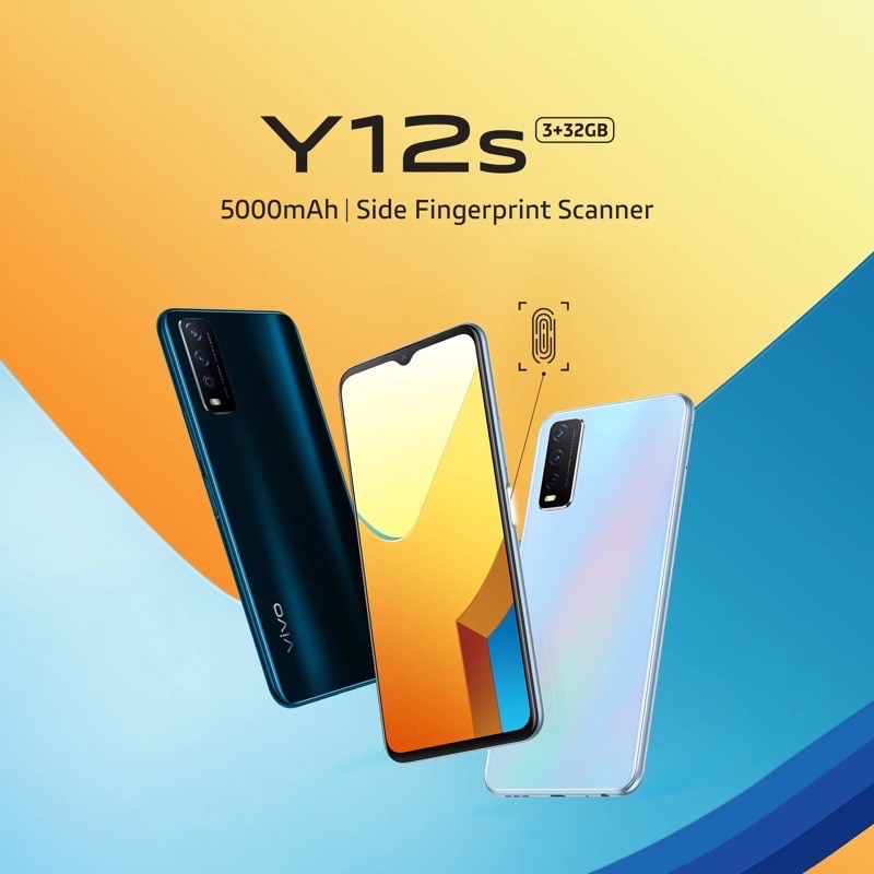 Vivo Y12s (3/32) เครื่องศูนย์แท้ ประกัน1ปี