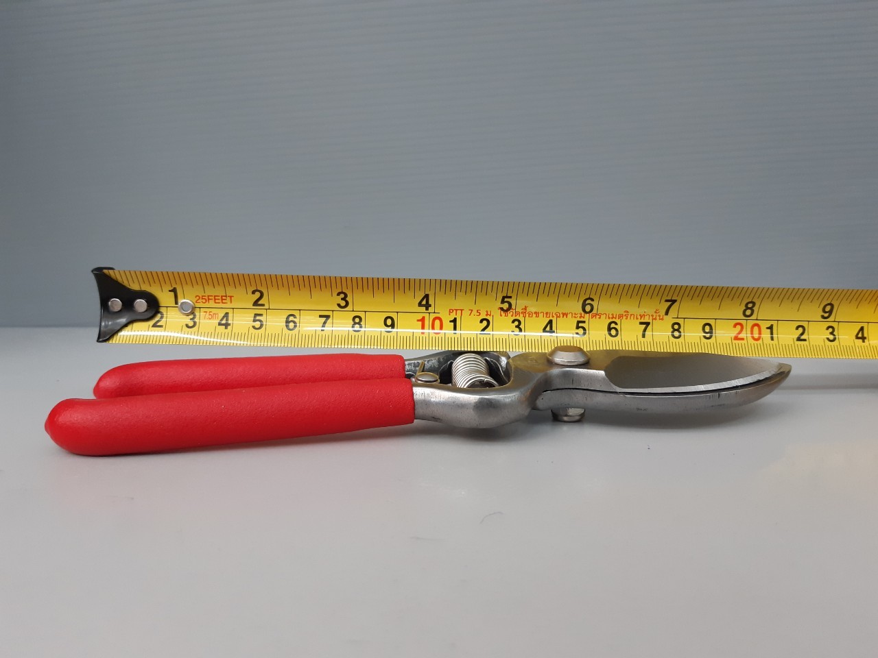 กรรไกรตัดกิ่ง 8" HV-808 Meta ปากโค้ง