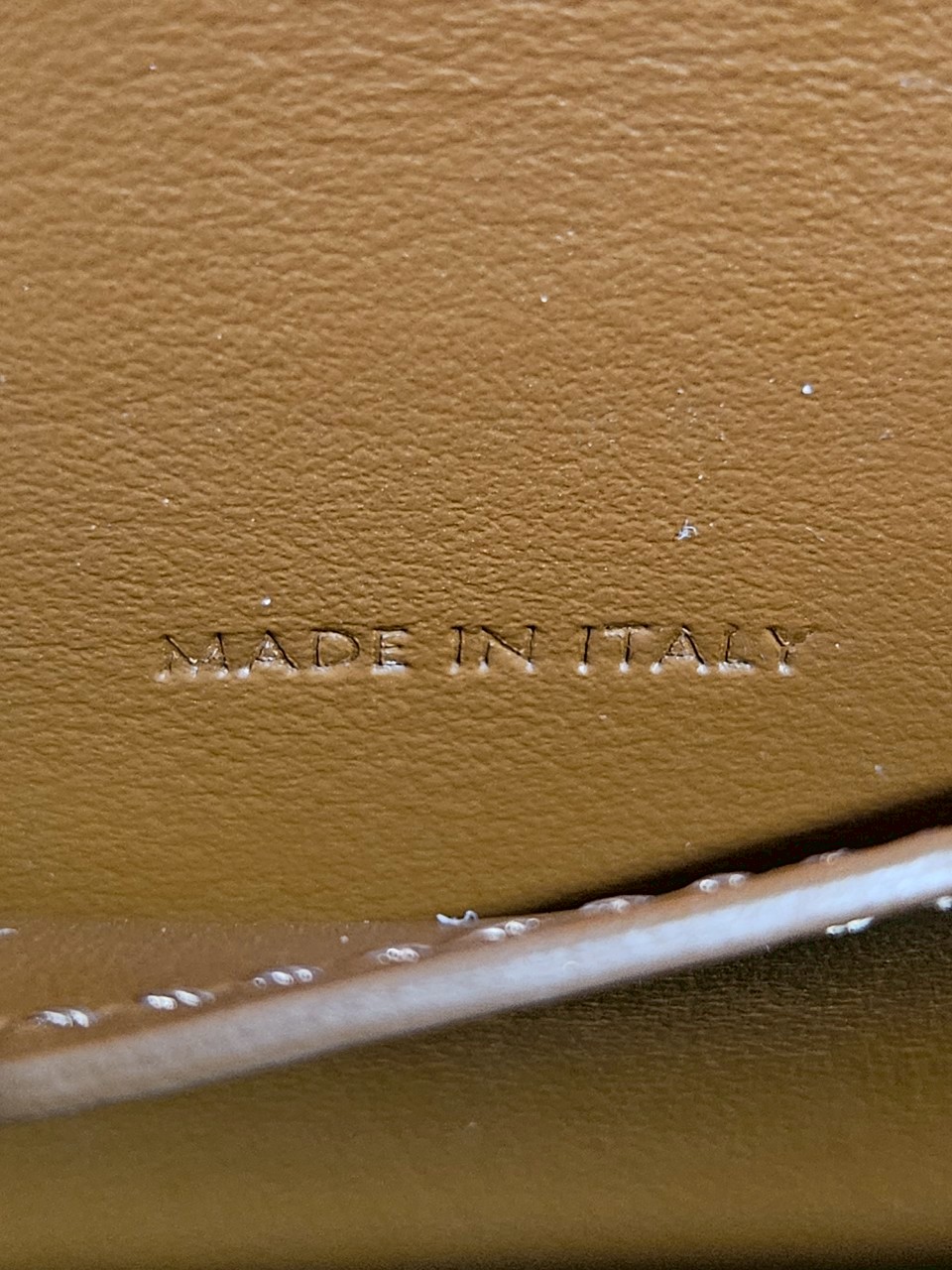 Celine Clutch on Strap Tabou Tan