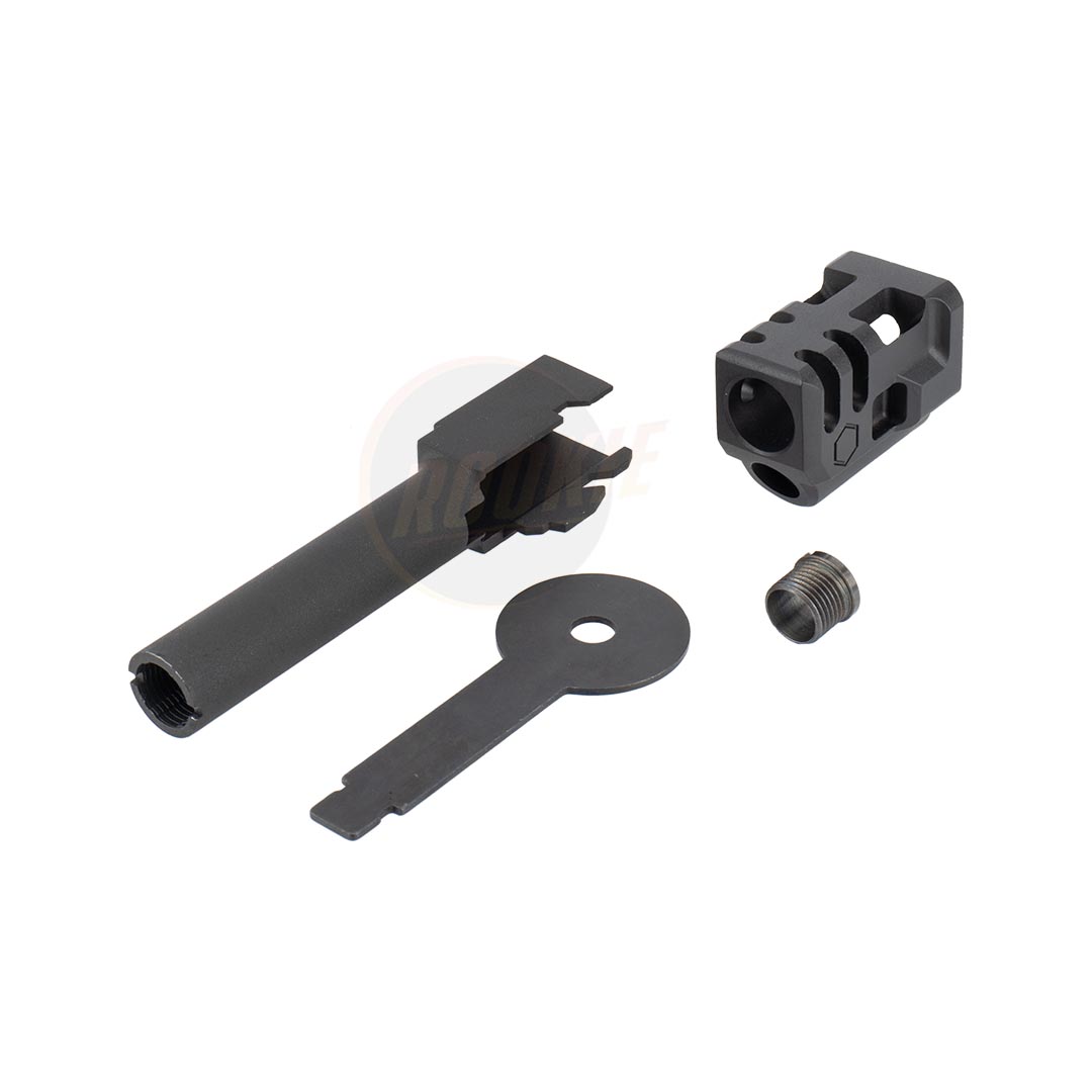 Strike Industries Mass Driver Compensator with Outer Barrel for WE G19 Gen3 / Gen4