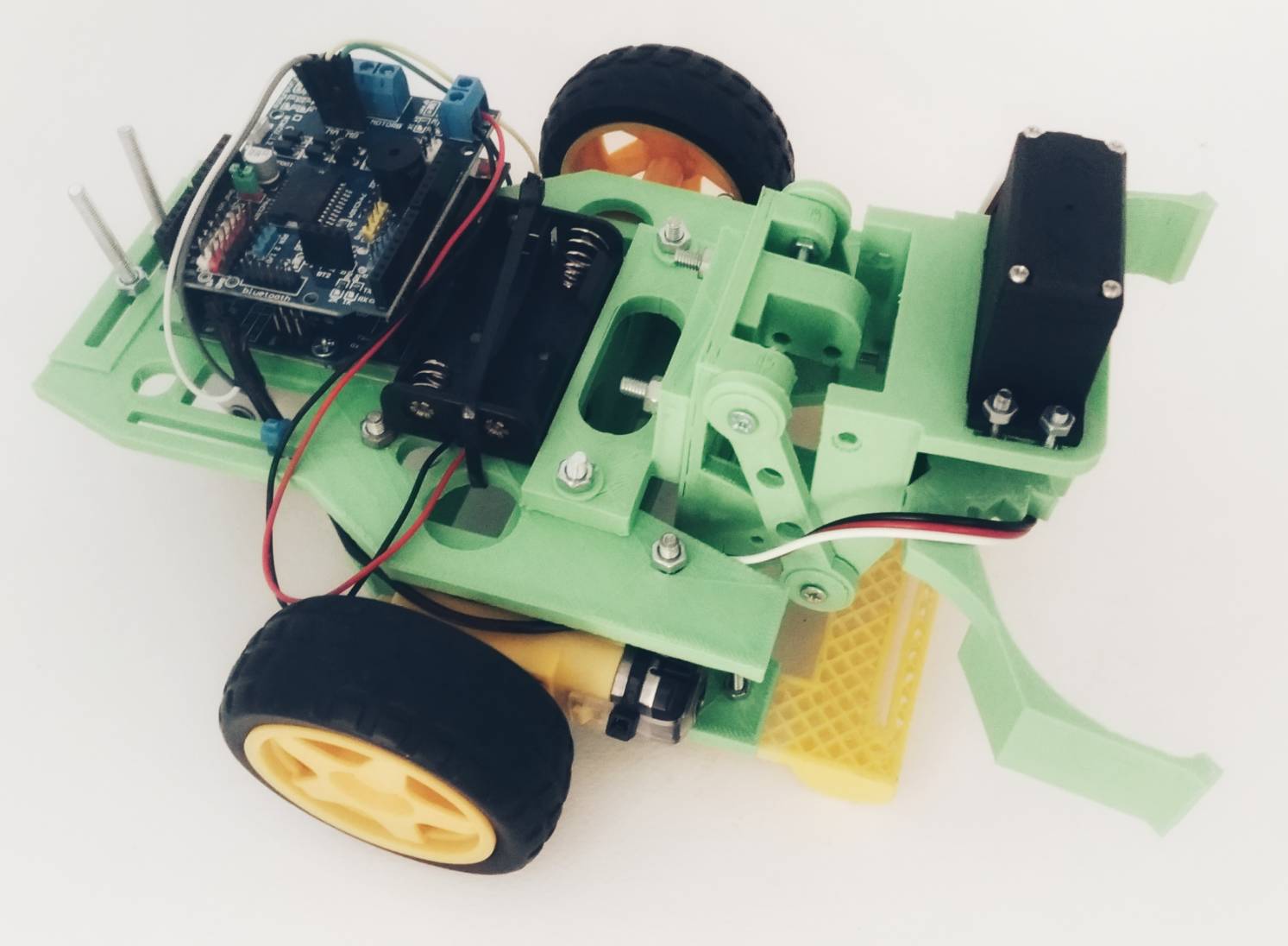 APP ROBOT 2024 (หุ่นยนต์สั่งงานผ่านแอพหยิบของได้) Ex