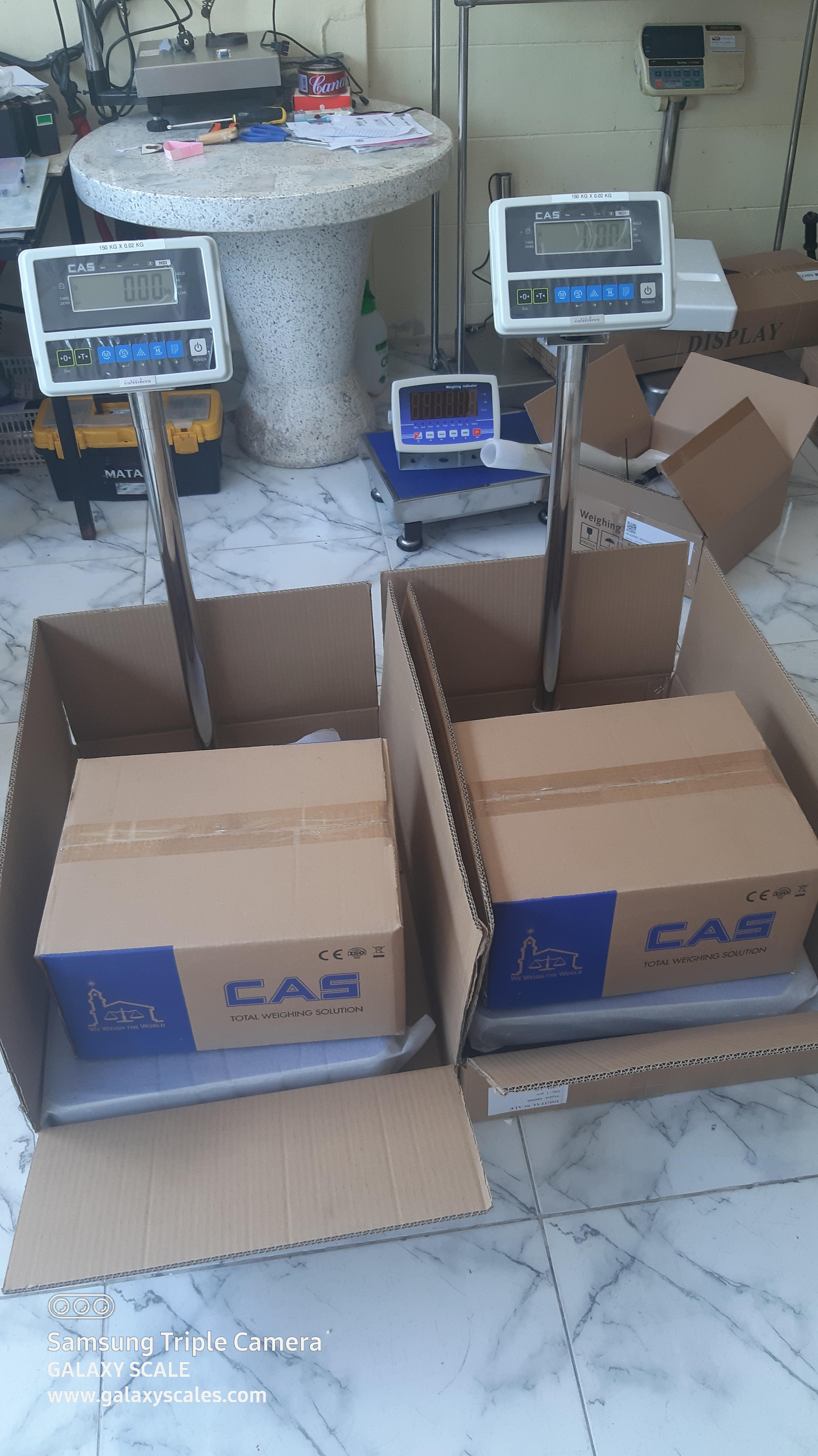 Brand CAS เครื่องชั่งตั้งพื้น CAS รุ่น HDI Model HDI