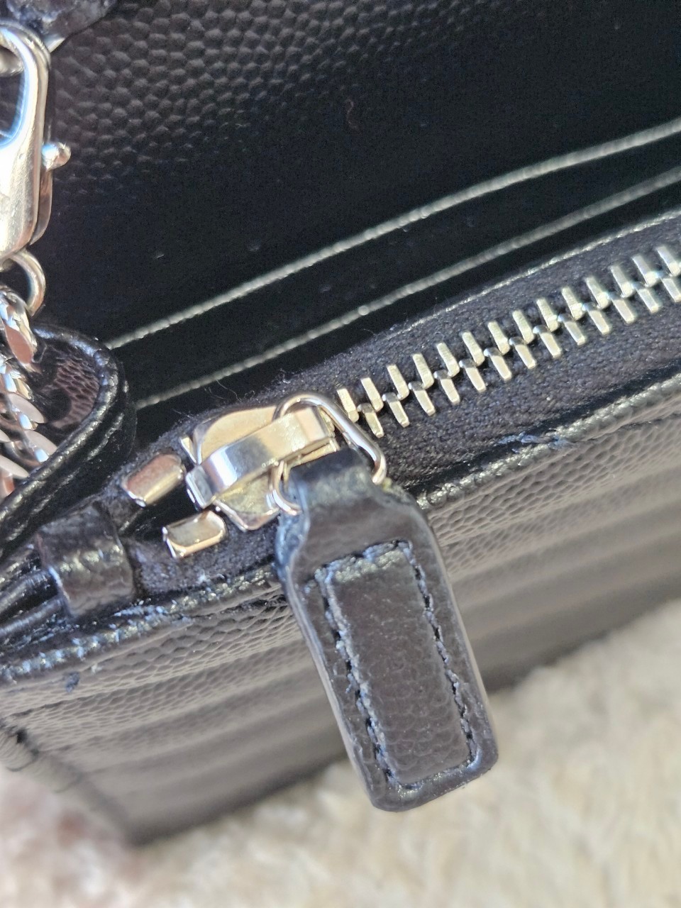 YSL WOC 7.5 สีดำอะไหล่เงิน