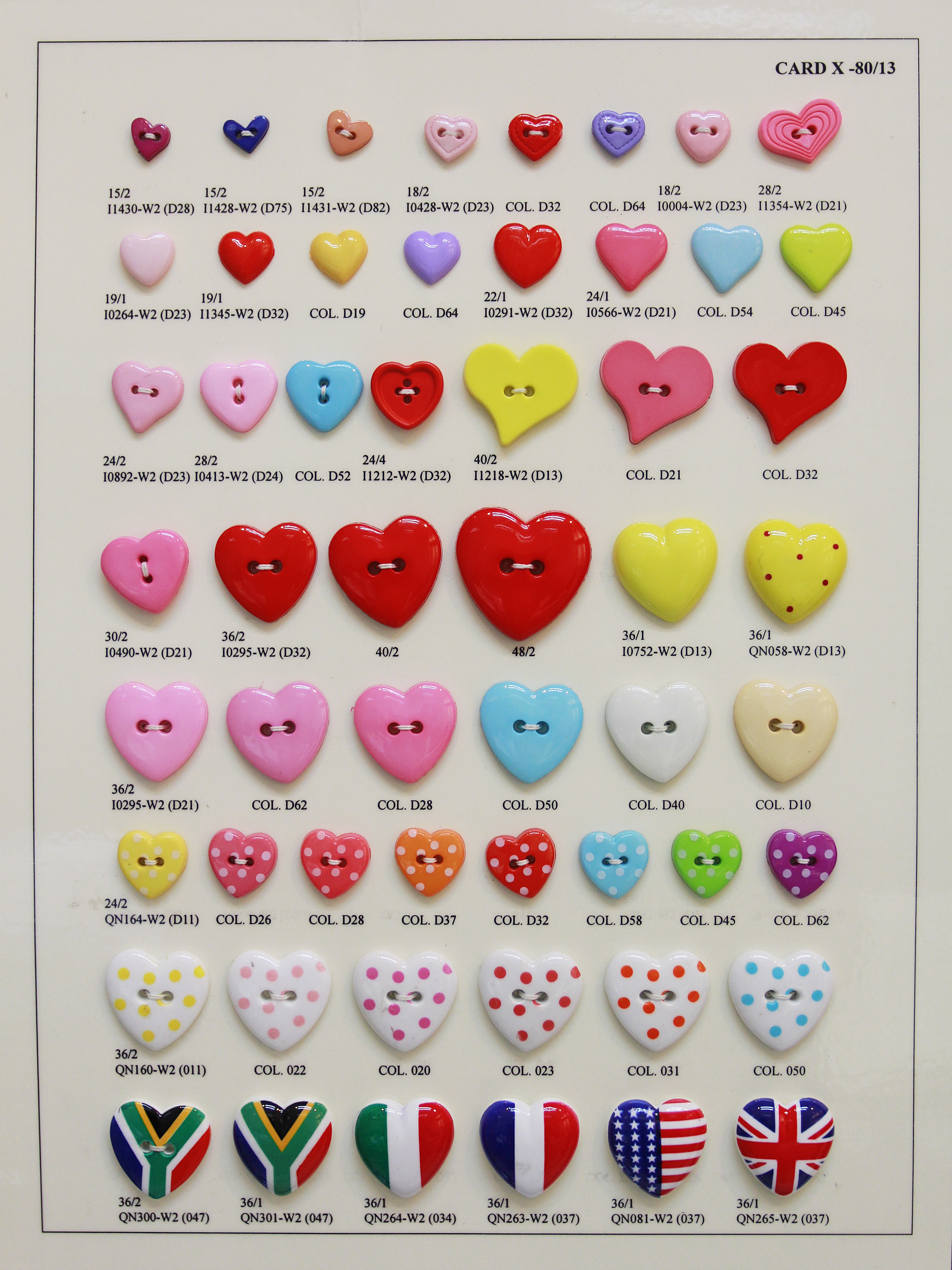 NYLON BUTTONS