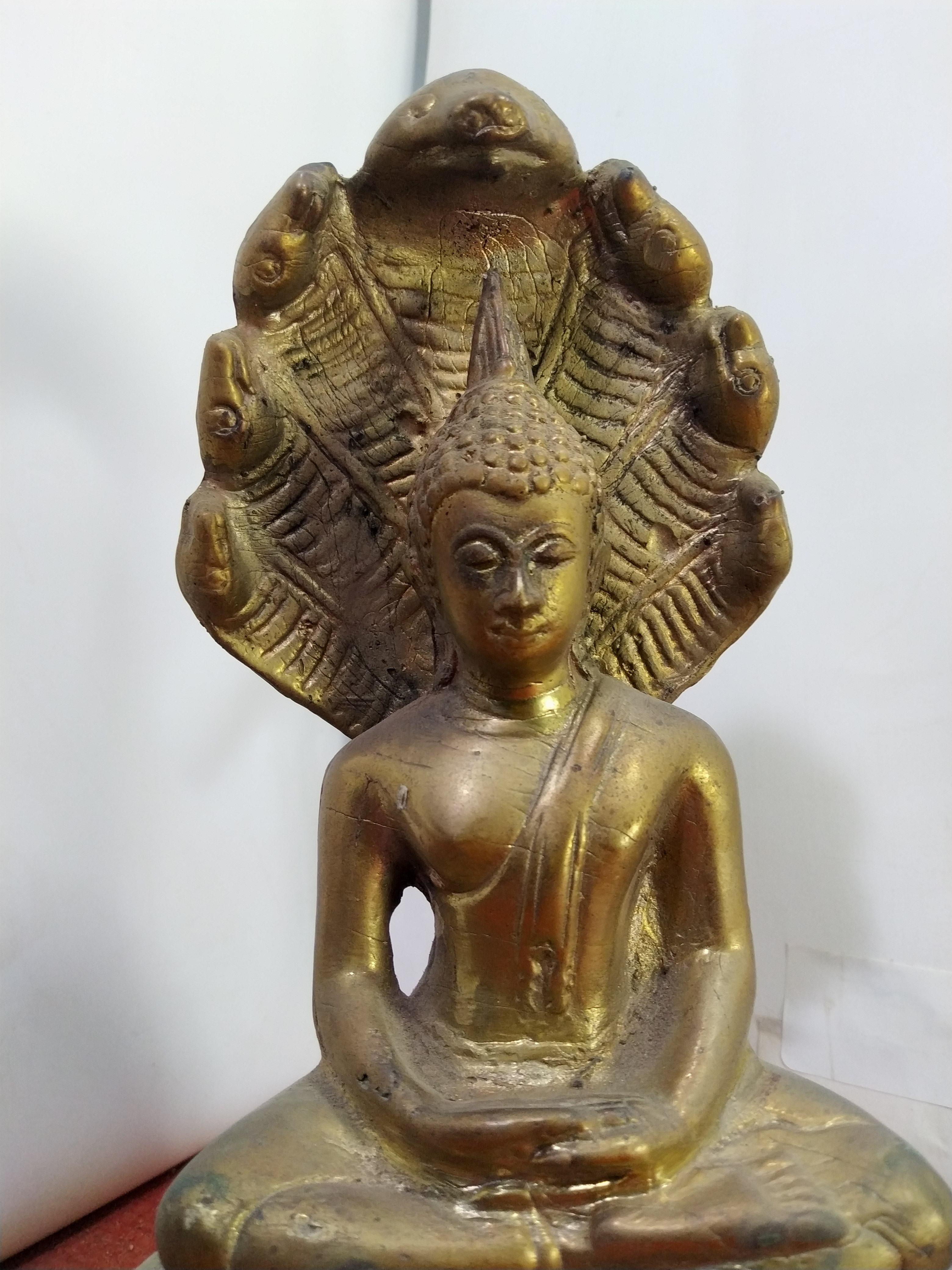 พระนาคปรก อยุทยา พระประจำวันเกิดวันเสาร์