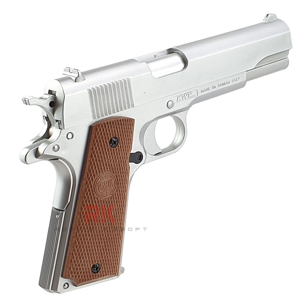 KWC M1911 A1 Spring Pistol - Silver