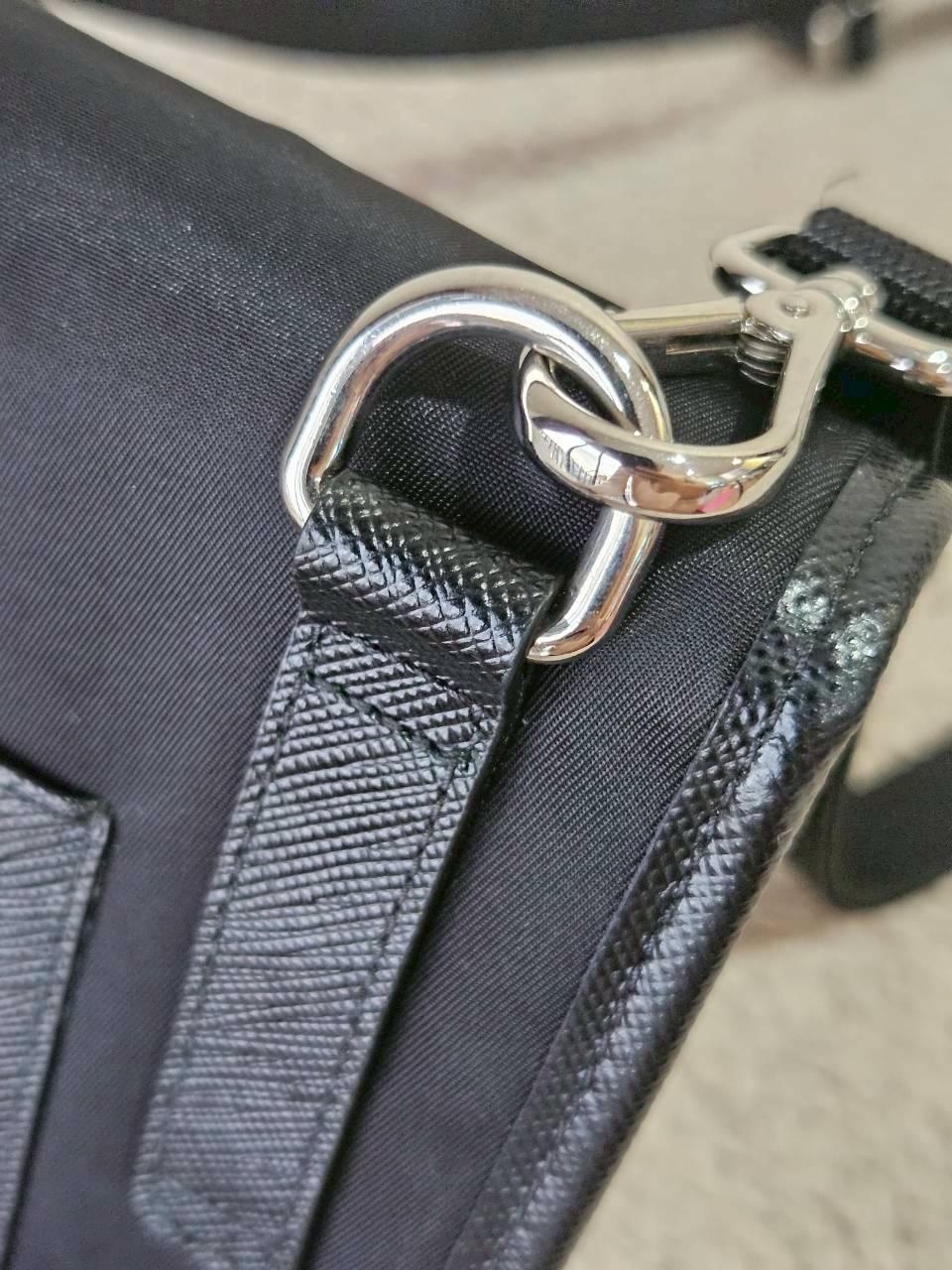 Prada Re-Nylon Smartphone Case Microchip