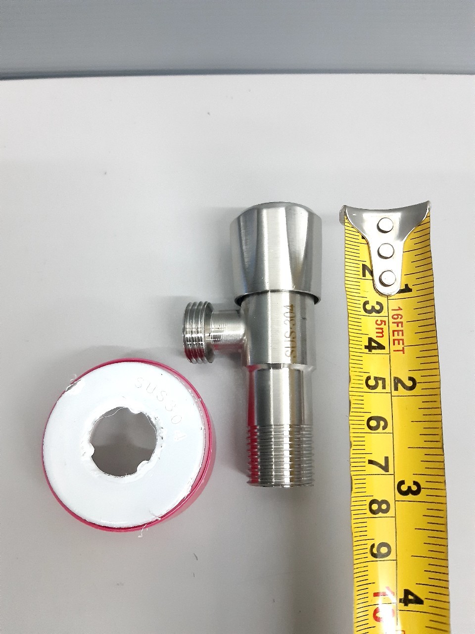 สต๊อปวาล์วอัดแผง SS-221W หัวหมุน STL