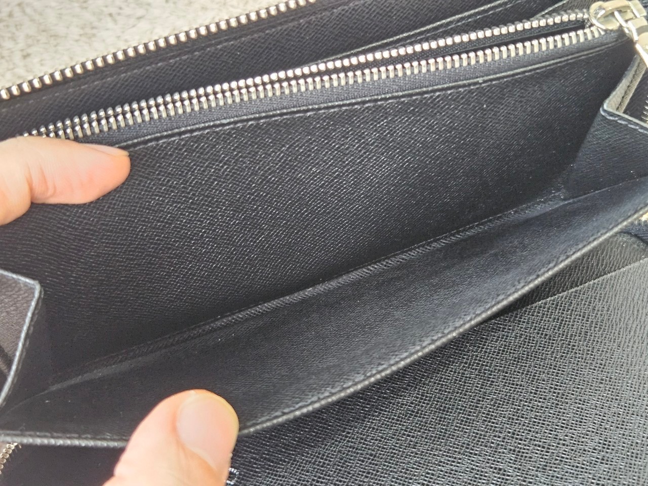 LV EPI Zippy Organizer Long Wallet