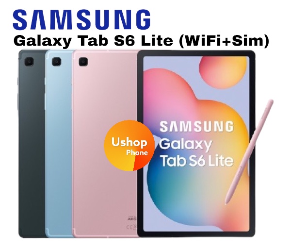 แท็บเล็ต Samsung Galaxy Tab S6 Lite Wi-Fi+Sim (4+64) (2022) Angora Blue