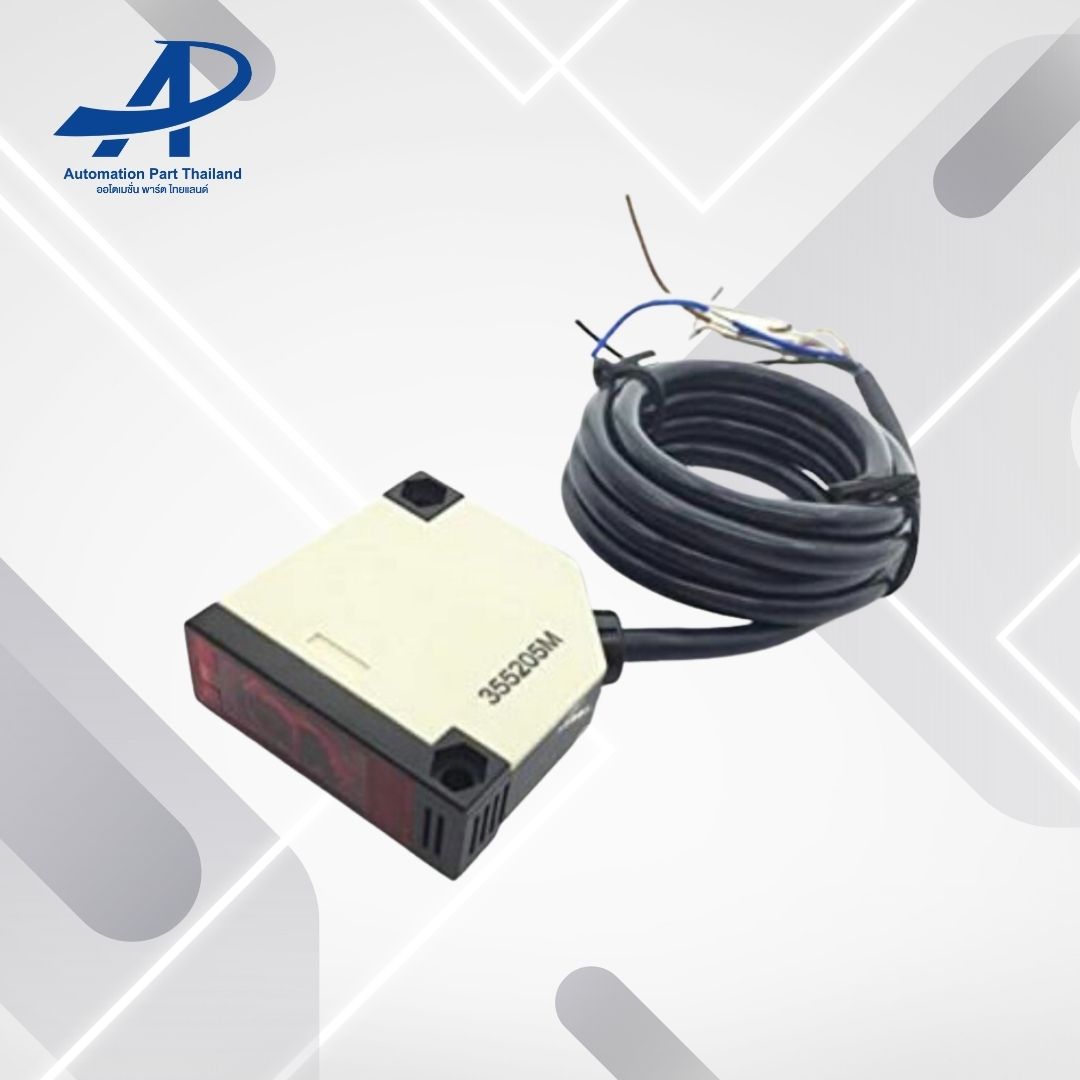 E3JK-R4M1 เซ็นเซอร์ตรวจจับวัตถุระยะ 4 เมตร พร้อมแผ่นสะท้อน กำลังไฟ 220VAC