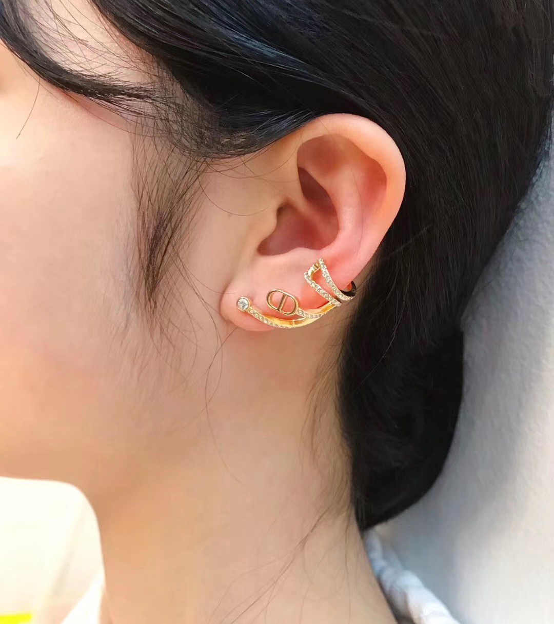 Christian Dior Earring ต่างหูดิออร์ ต่างหูดารา