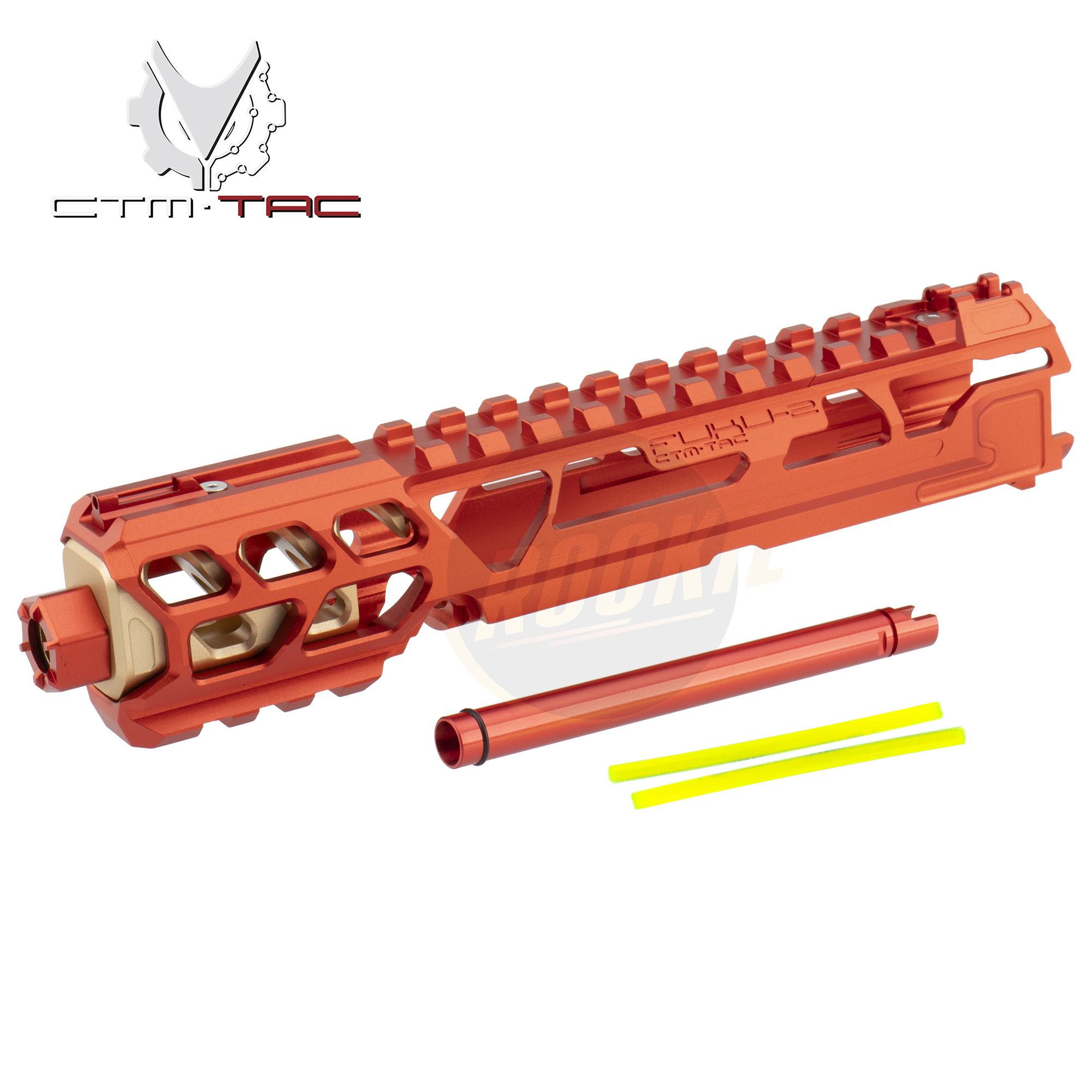 CTM FUKU-2 Upper Set (Short Cutout Version) for AAP-01 - Red & Gold (IRON MAN)