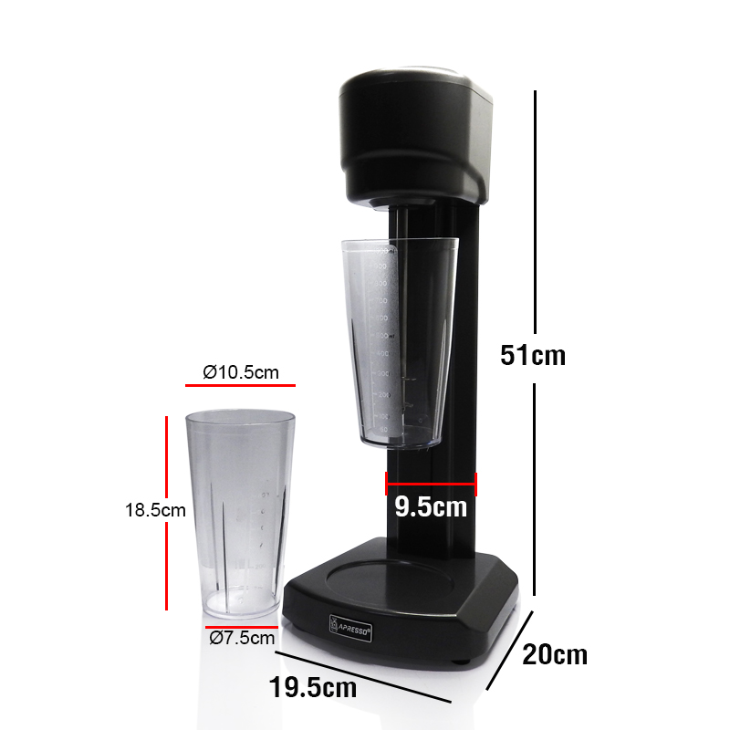 เครื่องทำนมปัน ปันผสมเครื่องดื่ม ทำฟองนม เอเพรสโซ่ 300W