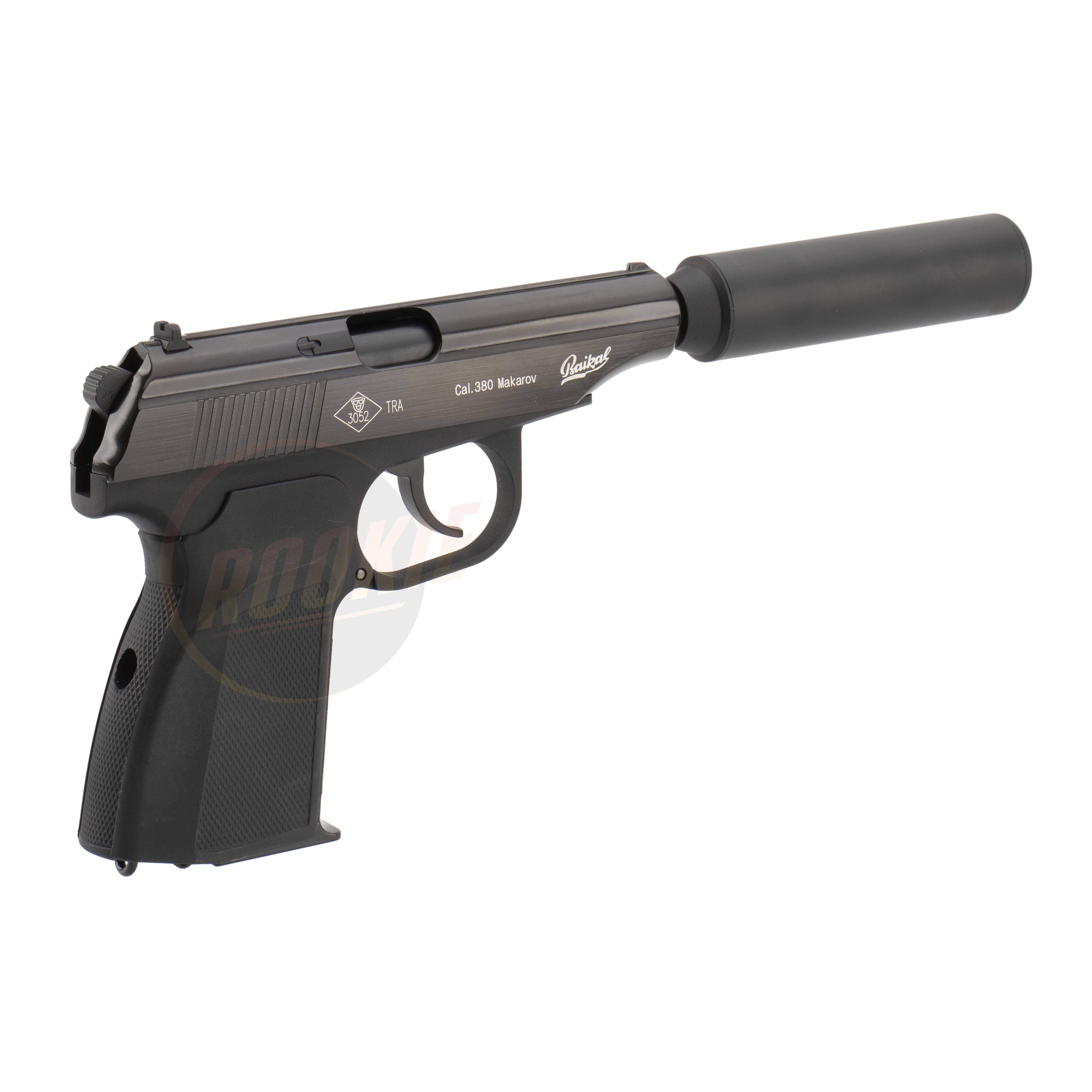 WE Makarov 654K with Silencer - Black