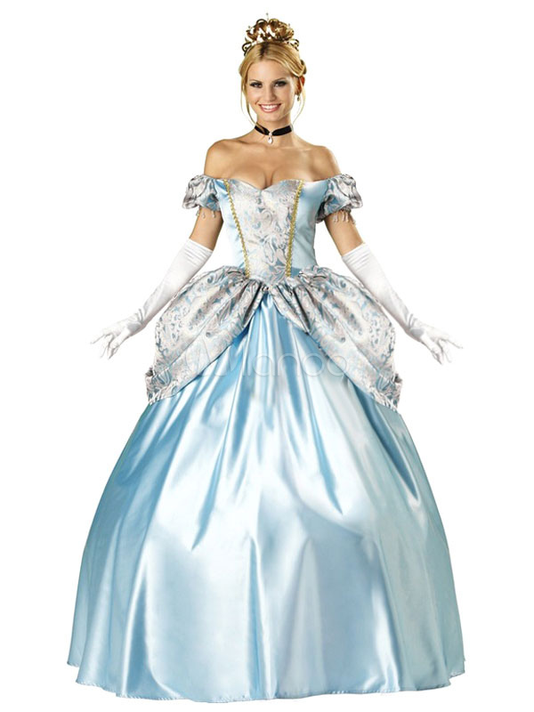Princess Glamorous Alice In Wonderland Cosplay Costumes (M0002)