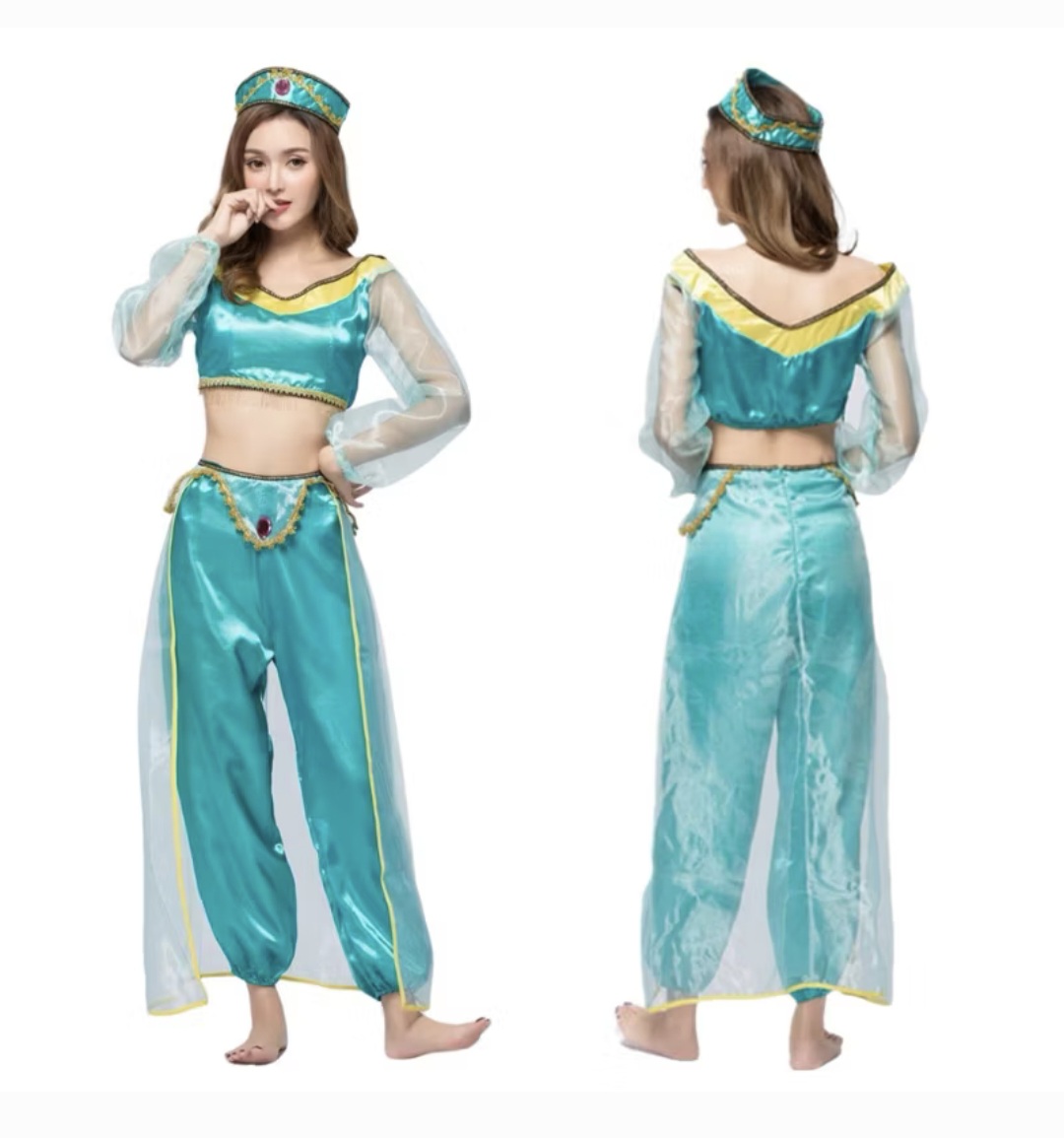 ชุดเจ้าหญิงจัสมิน Jasmine Princess Aladdin Cosplay