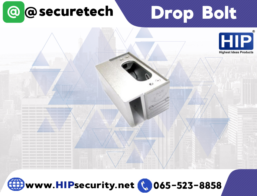 HIP ชุดกลอนแม่เหล็กไฟฟ้า Electric Lock รุ่น Drop Bolt
