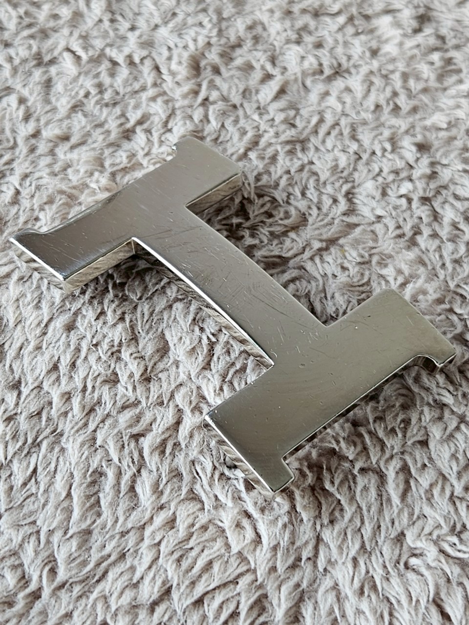 Hermes Belt หัวเงิน