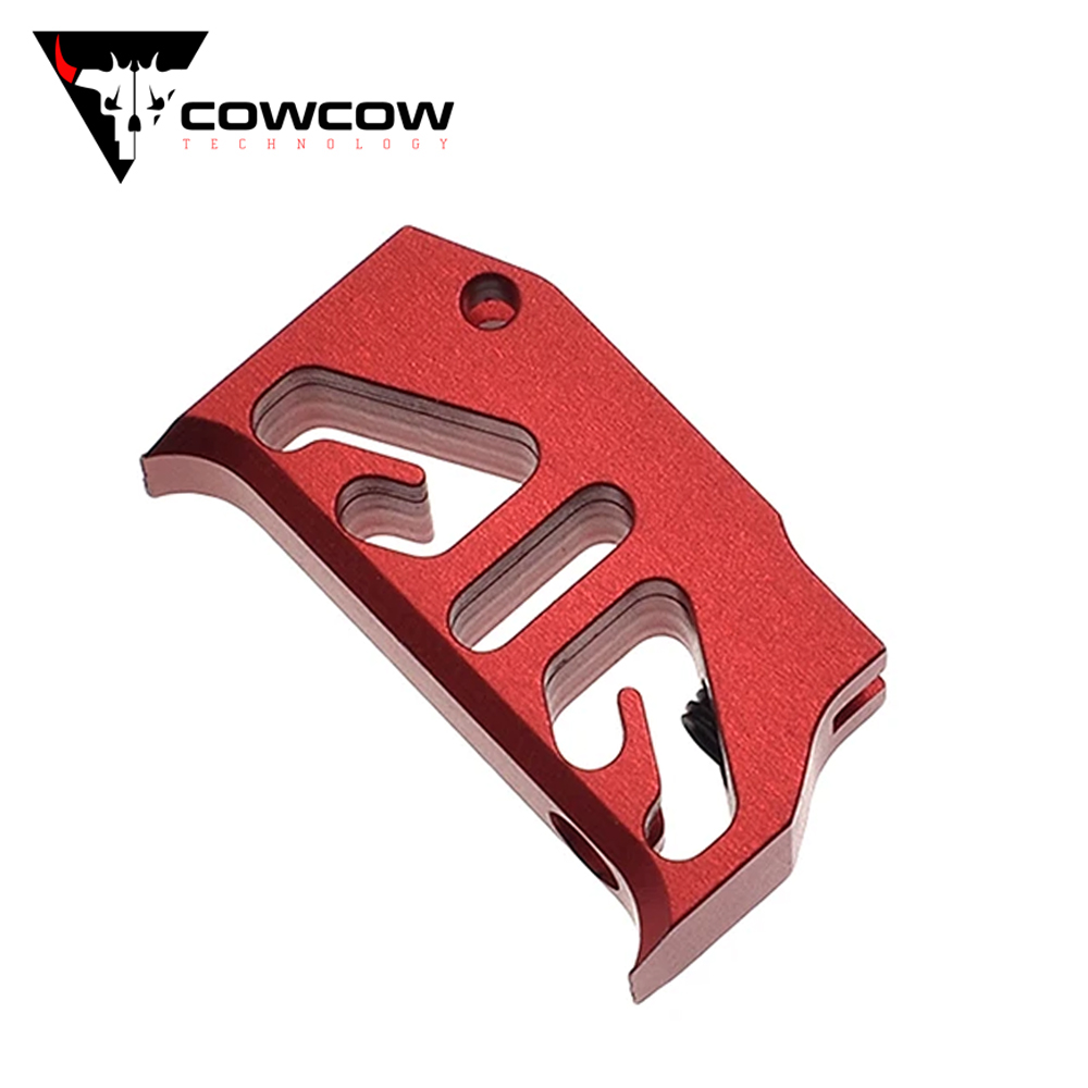 CowCow Aluminum Trigger Type 2 for Hi-CAPA (Red)